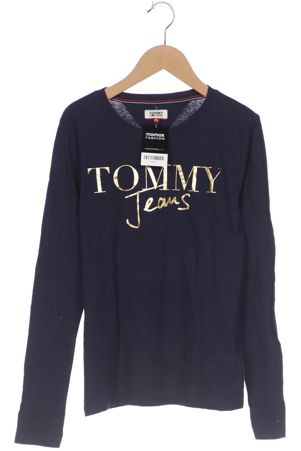 

Tommy Jeans Damen Langarmshirt, marineblau