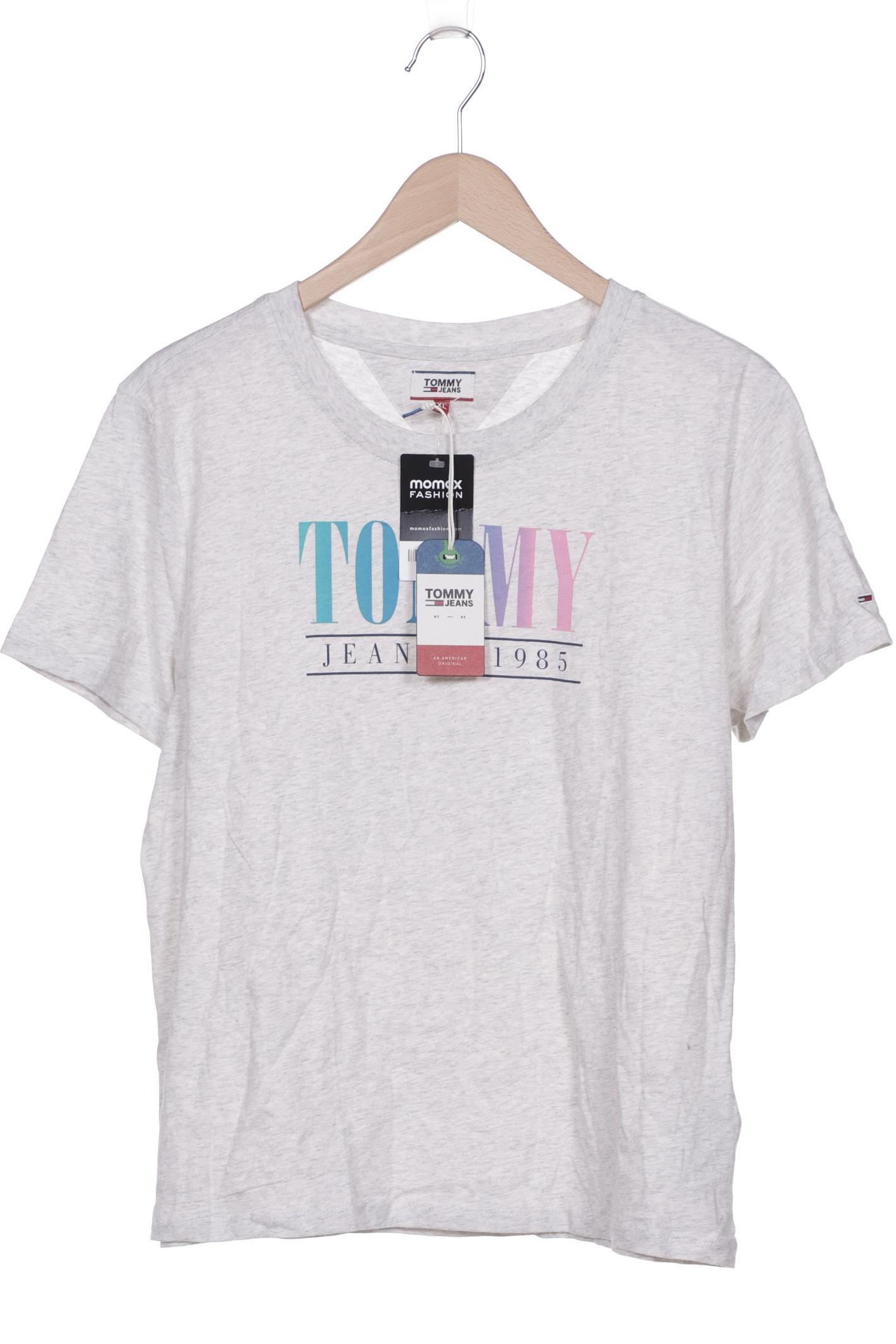 

Tommy Jeans Damen T-Shirt, grau, Gr. 44