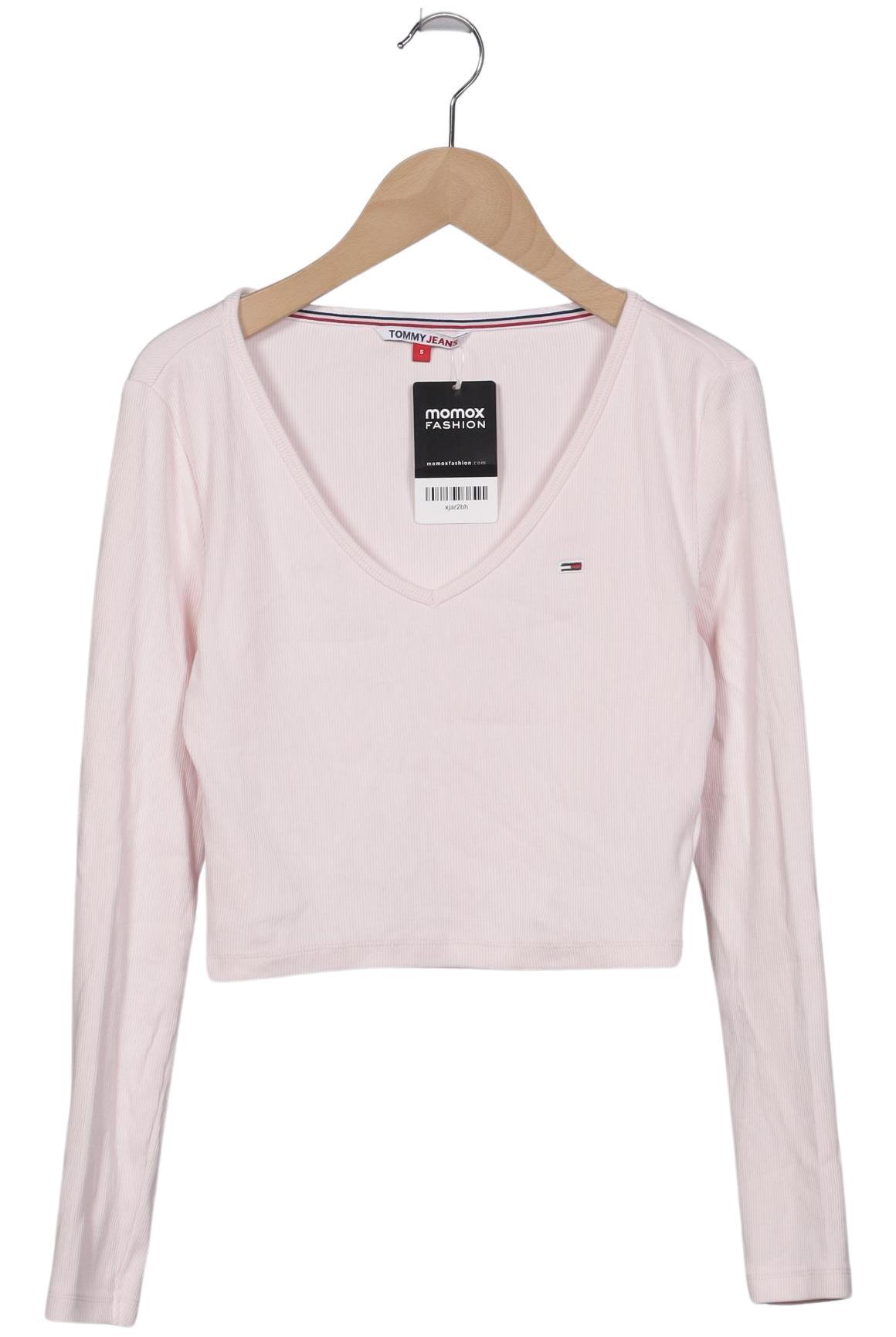 

Tommy Jeans Damen Langarmshirt, pink, Gr. 36