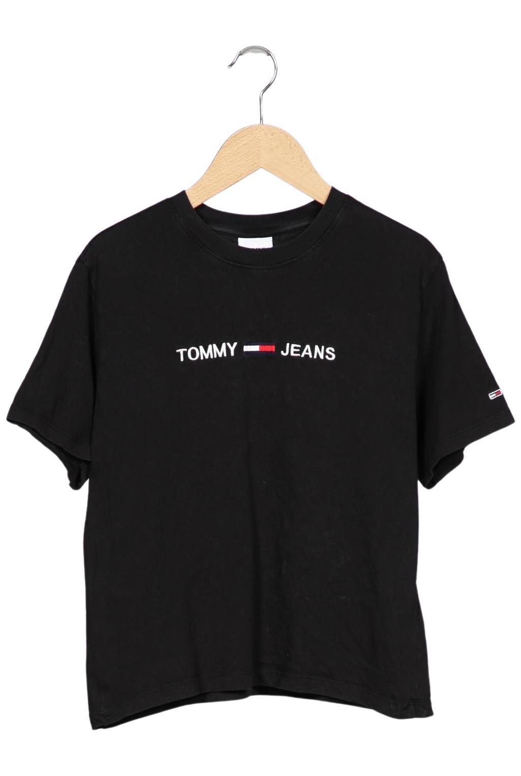 

Tommy Jeans Damen T-Shirt, schwarz, Gr. 32