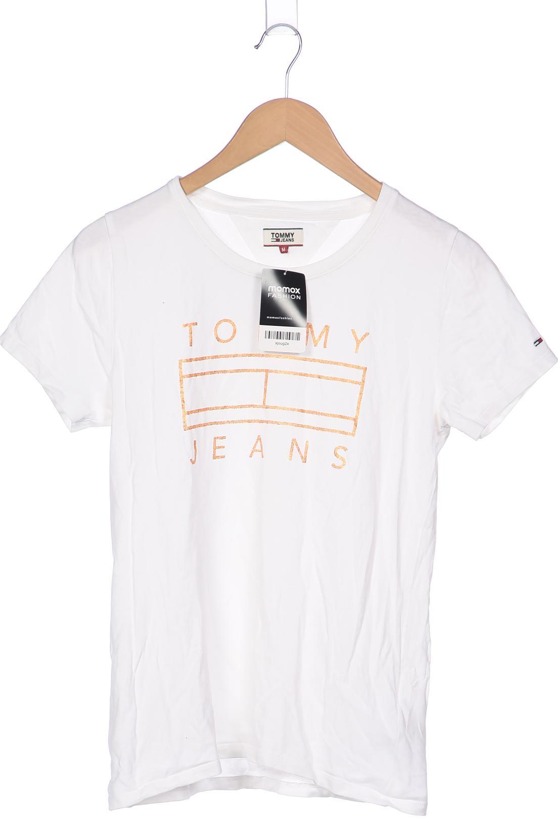 

Tommy Jeans Damen T-Shirt, weiß, Gr. 38