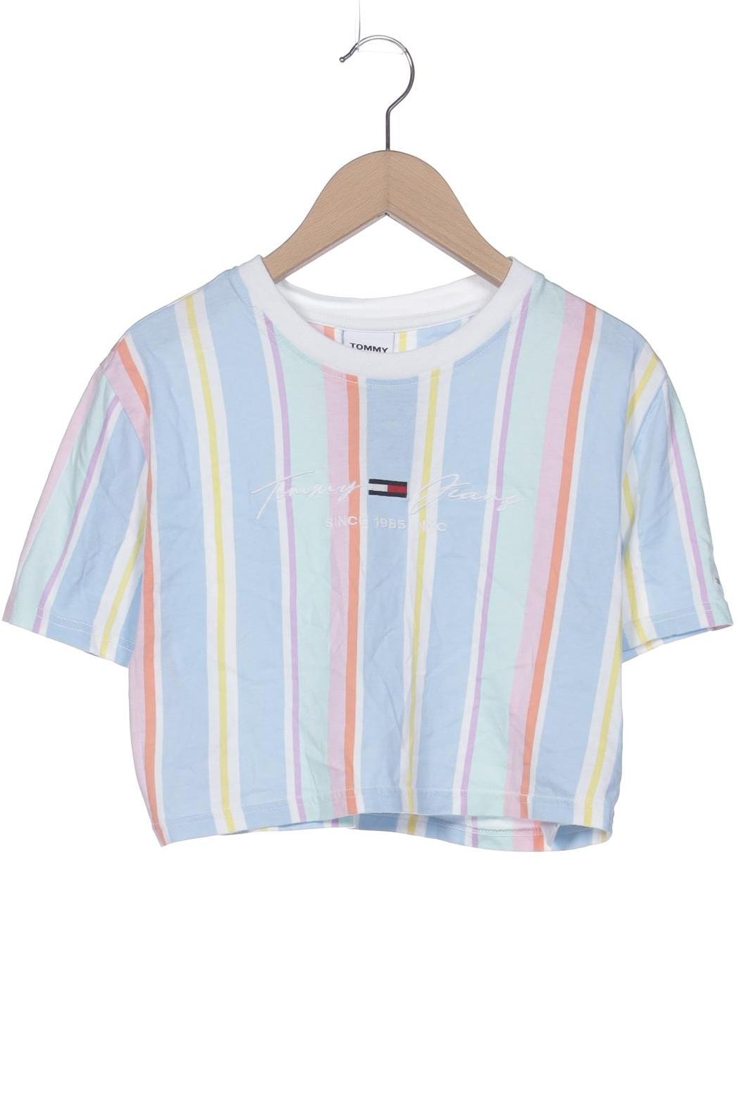 

Tommy Jeans Damen T-Shirt, mehrfarbig, Gr. 34
