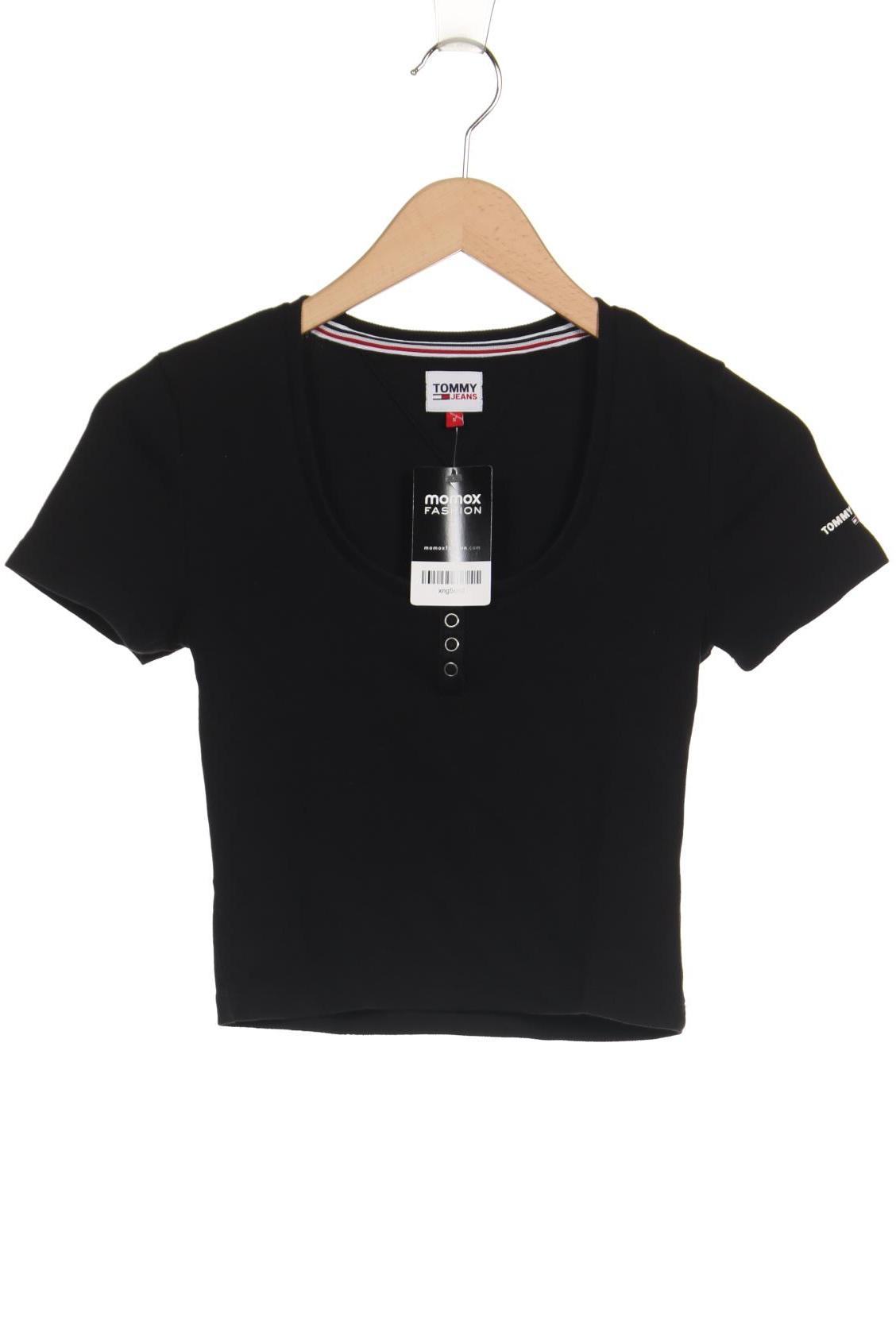 

Tommy Jeans Damen T-Shirt, schwarz, Gr. 36