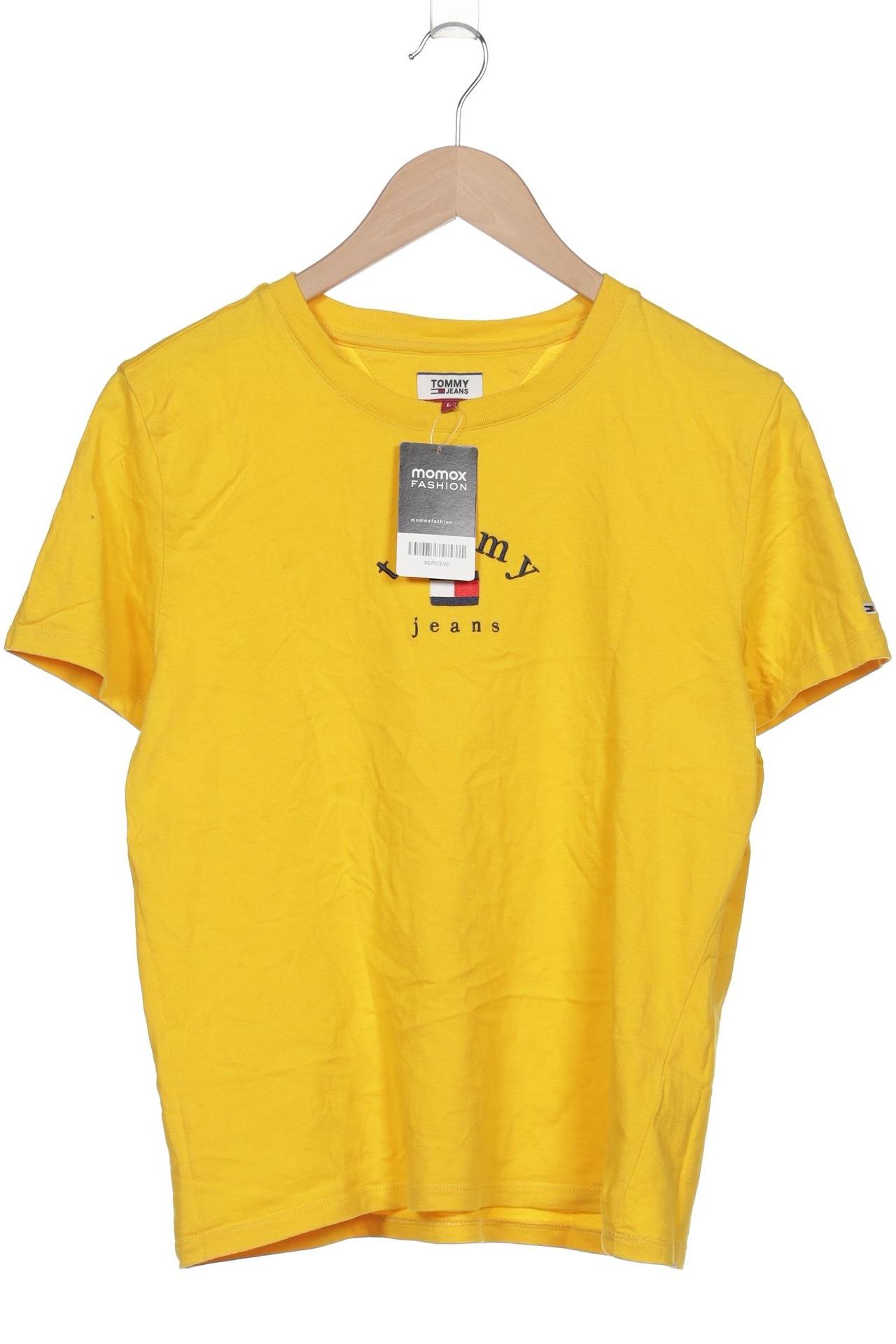 

Tommy Jeans Damen T-Shirt, gelb, Gr. 42