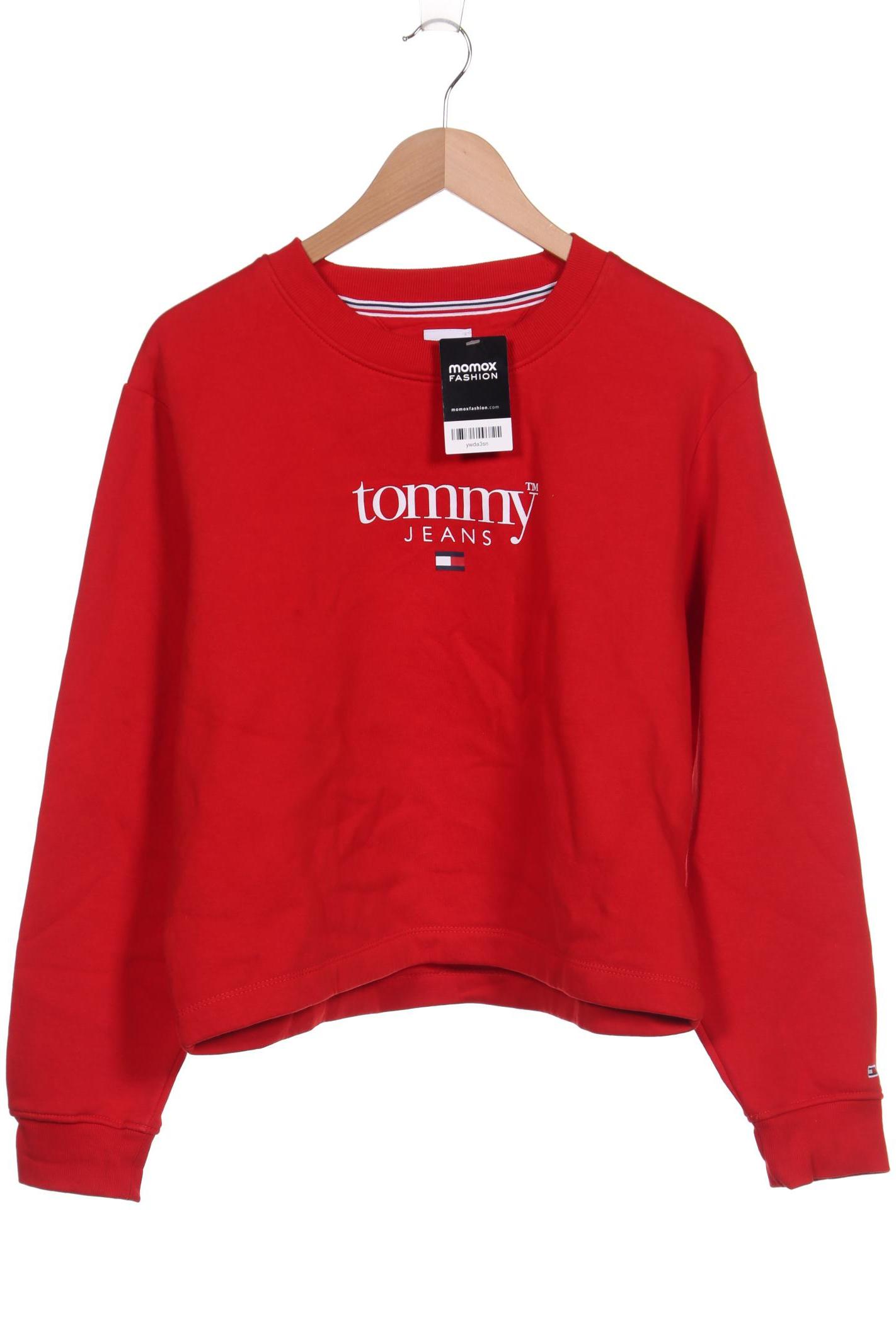 

Tommy Jeans Damen Sweatshirt, rot, Gr. 46