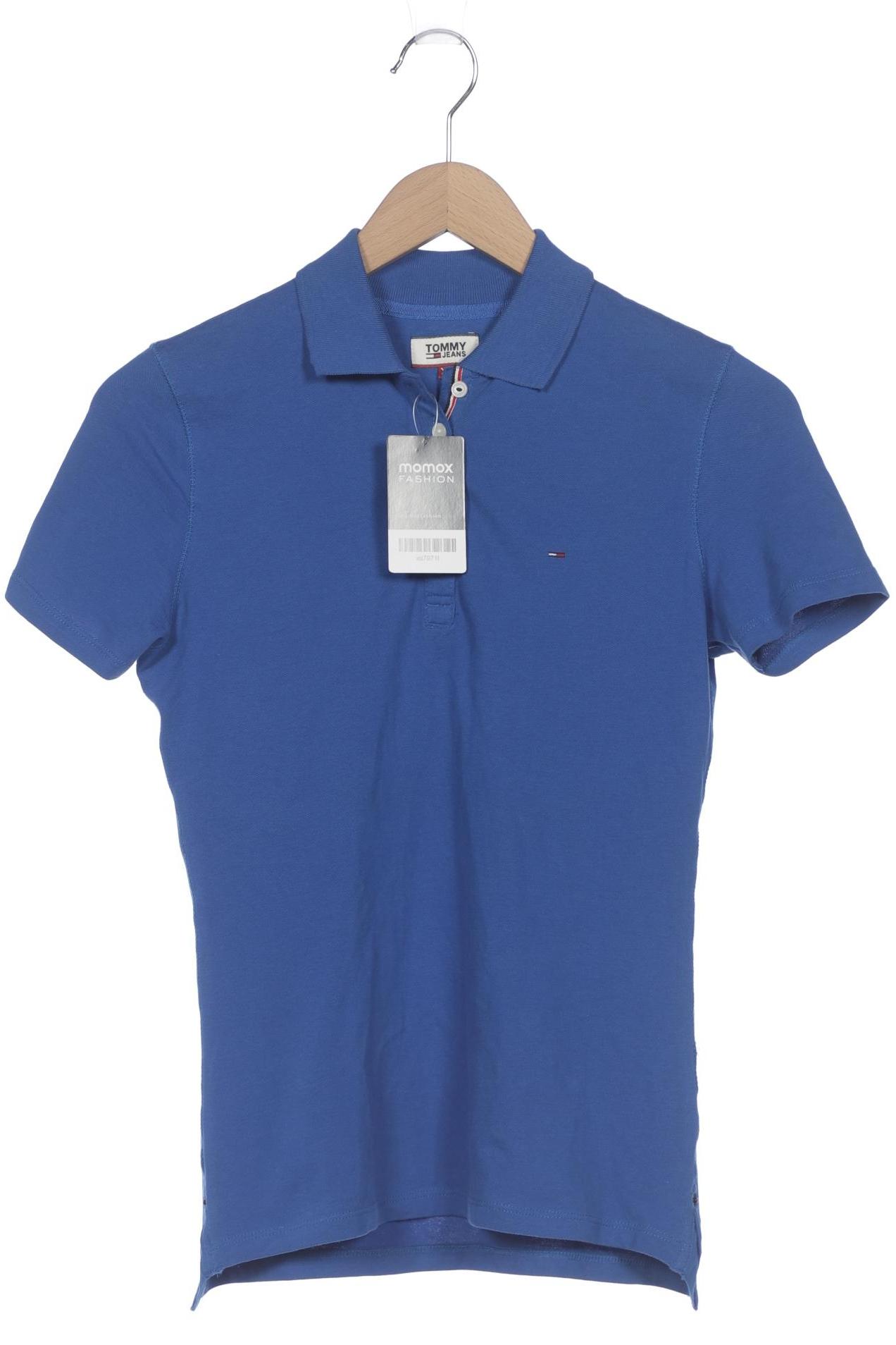 

Tommy Jeans Damen Poloshirt, blau, Gr. 34