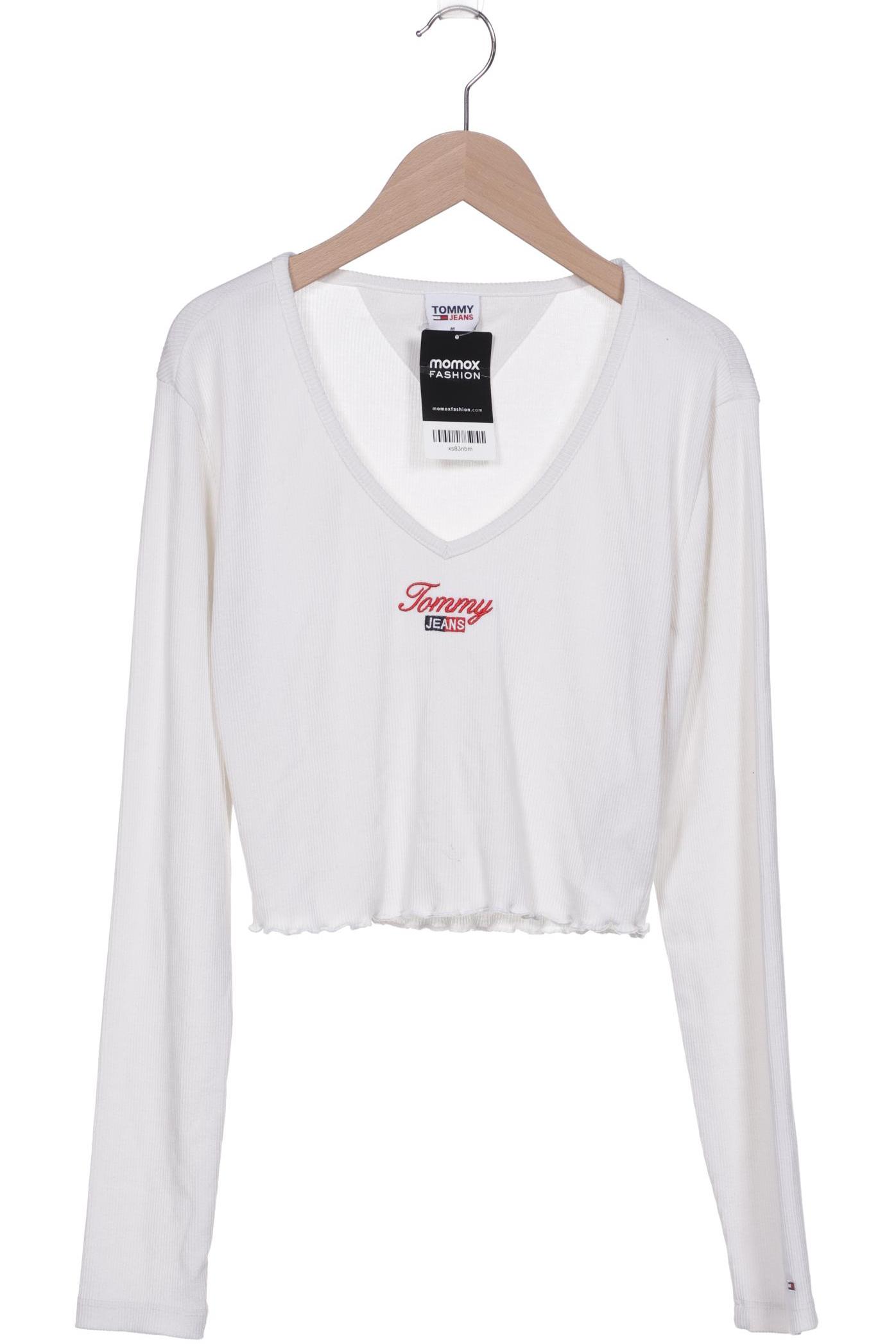 

Tommy Jeans Damen Langarmshirt, weiß