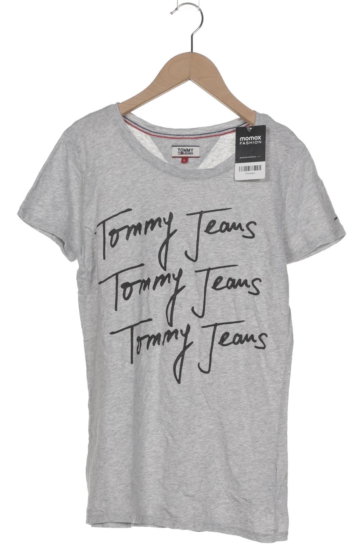 

Tommy Jeans Damen T-Shirt, grau, Gr. 42