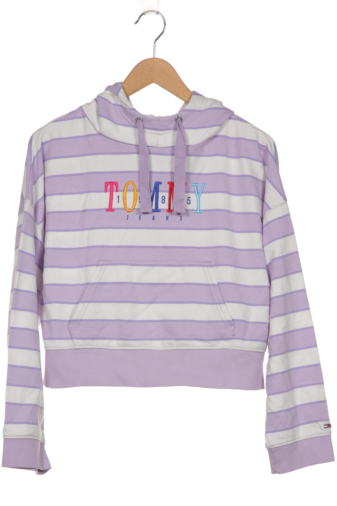 

Tommy Jeans Damen Kapuzenpullover, flieder, Gr. 34