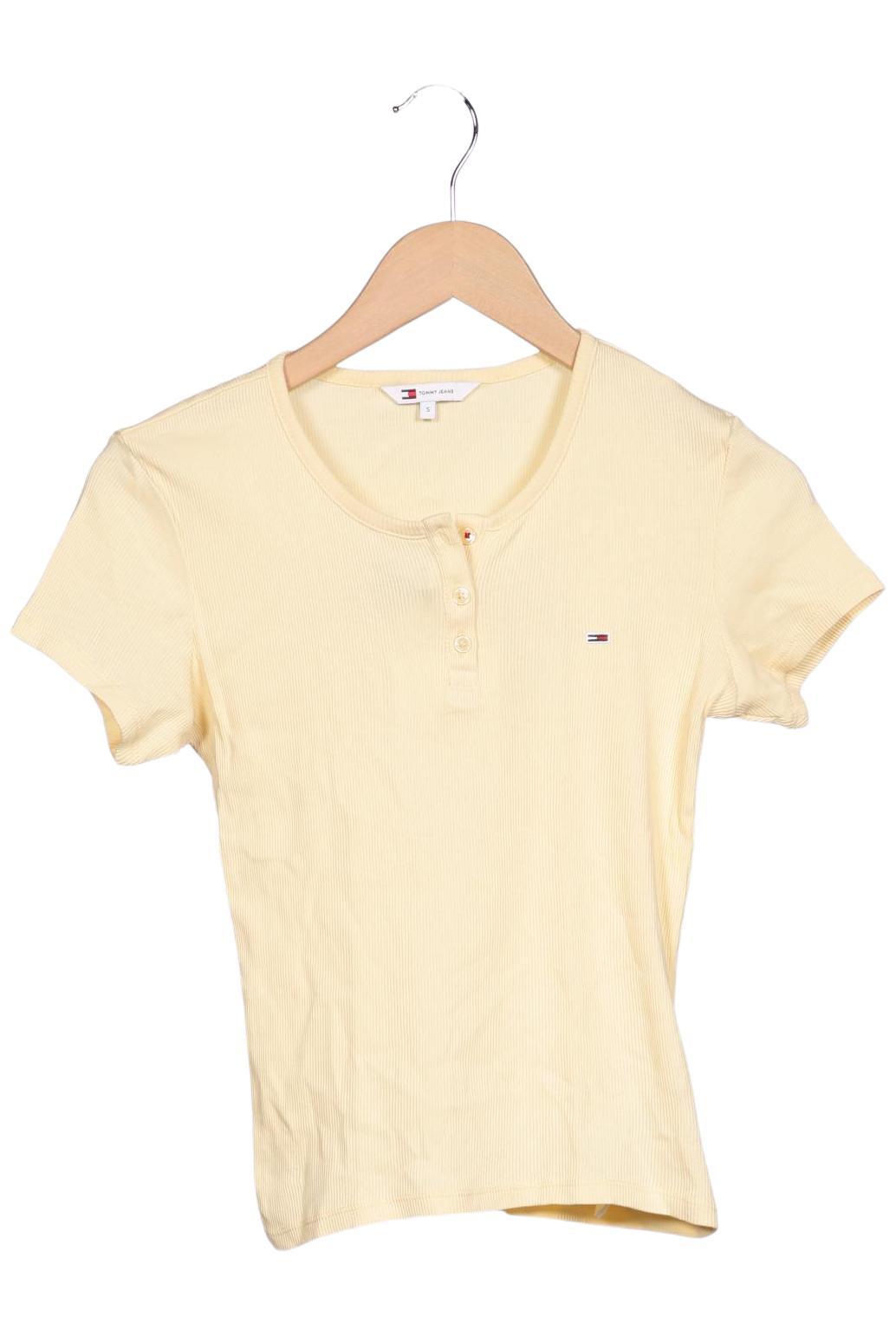 

Tommy Jeans Damen T-Shirt, gelb, Gr. 36