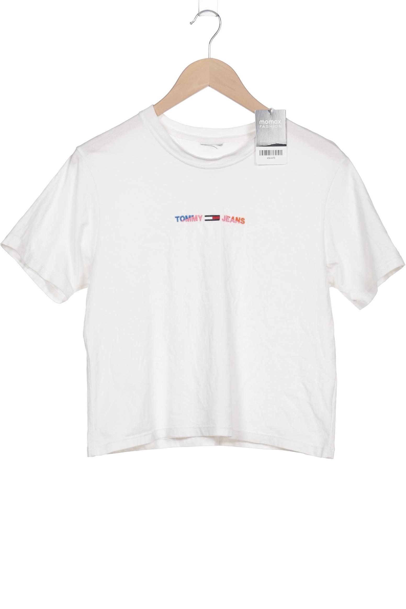 

Tommy Jeans Damen T-Shirt, weiß, Gr. 38