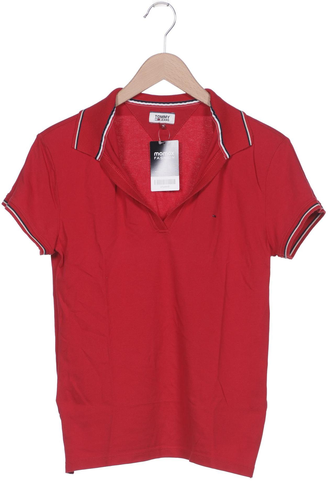 

Tommy Jeans Damen Poloshirt, rot, Gr. 38