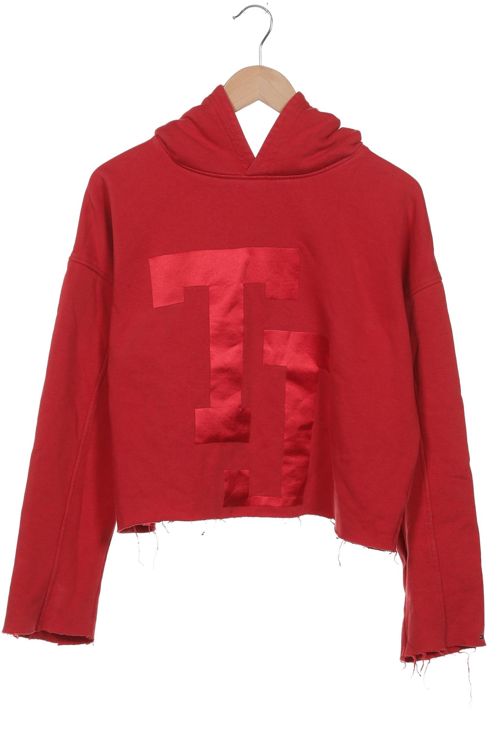 

Tommy Jeans Damen Kapuzenpullover, rot, Gr. 36