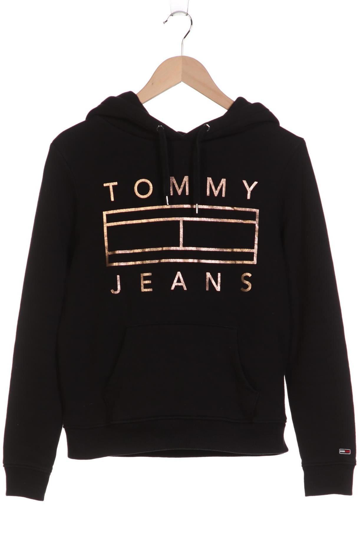 

Tommy Jeans Damen Kapuzenpullover, schwarz, Gr. 38