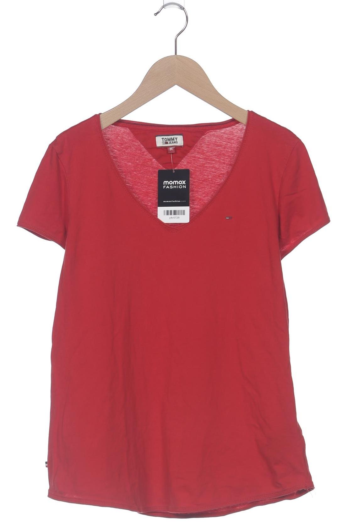 

Tommy Jeans Damen T-Shirt, rot, Gr. 38