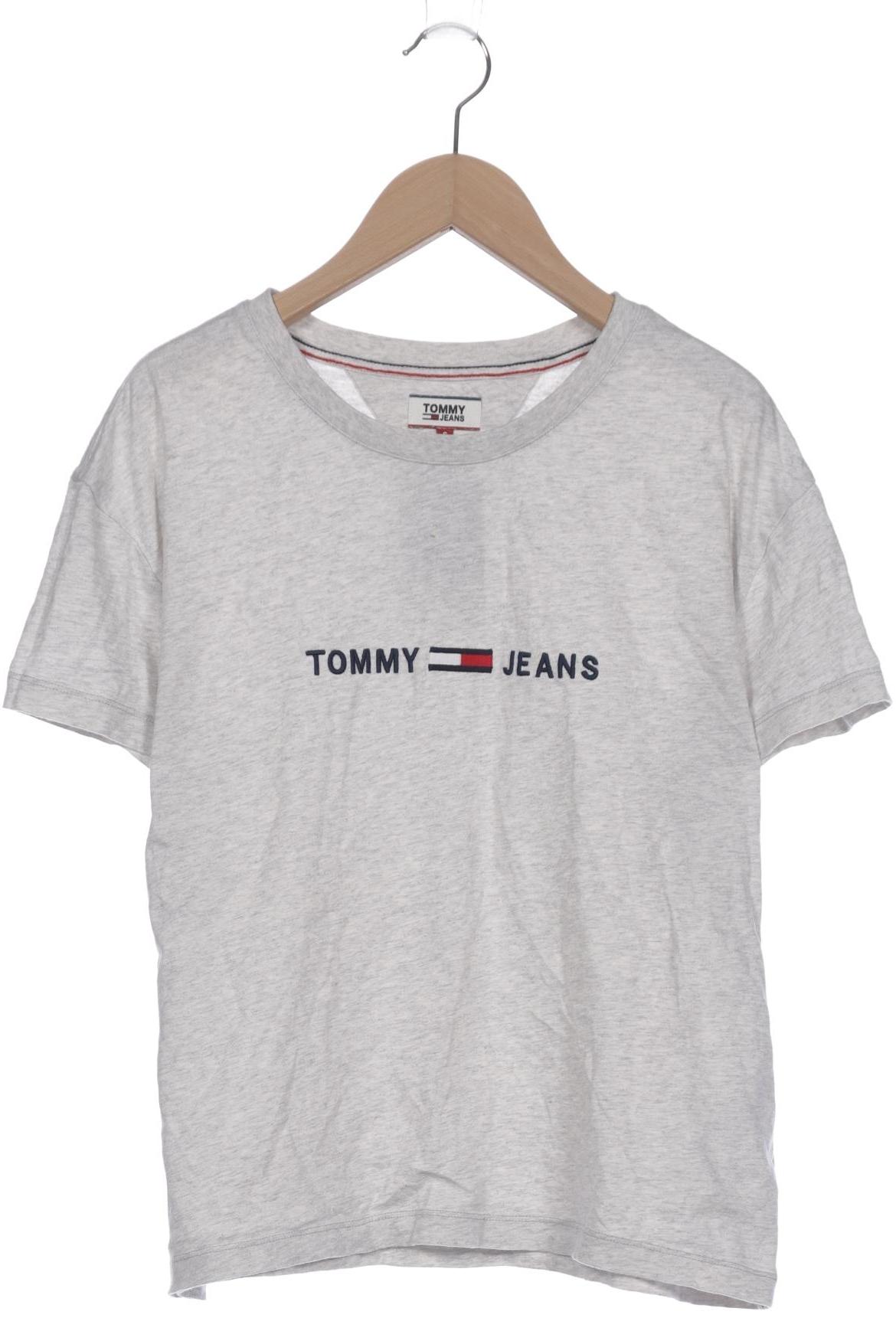 

Tommy Jeans Damen T-Shirt, grau, Gr. 36
