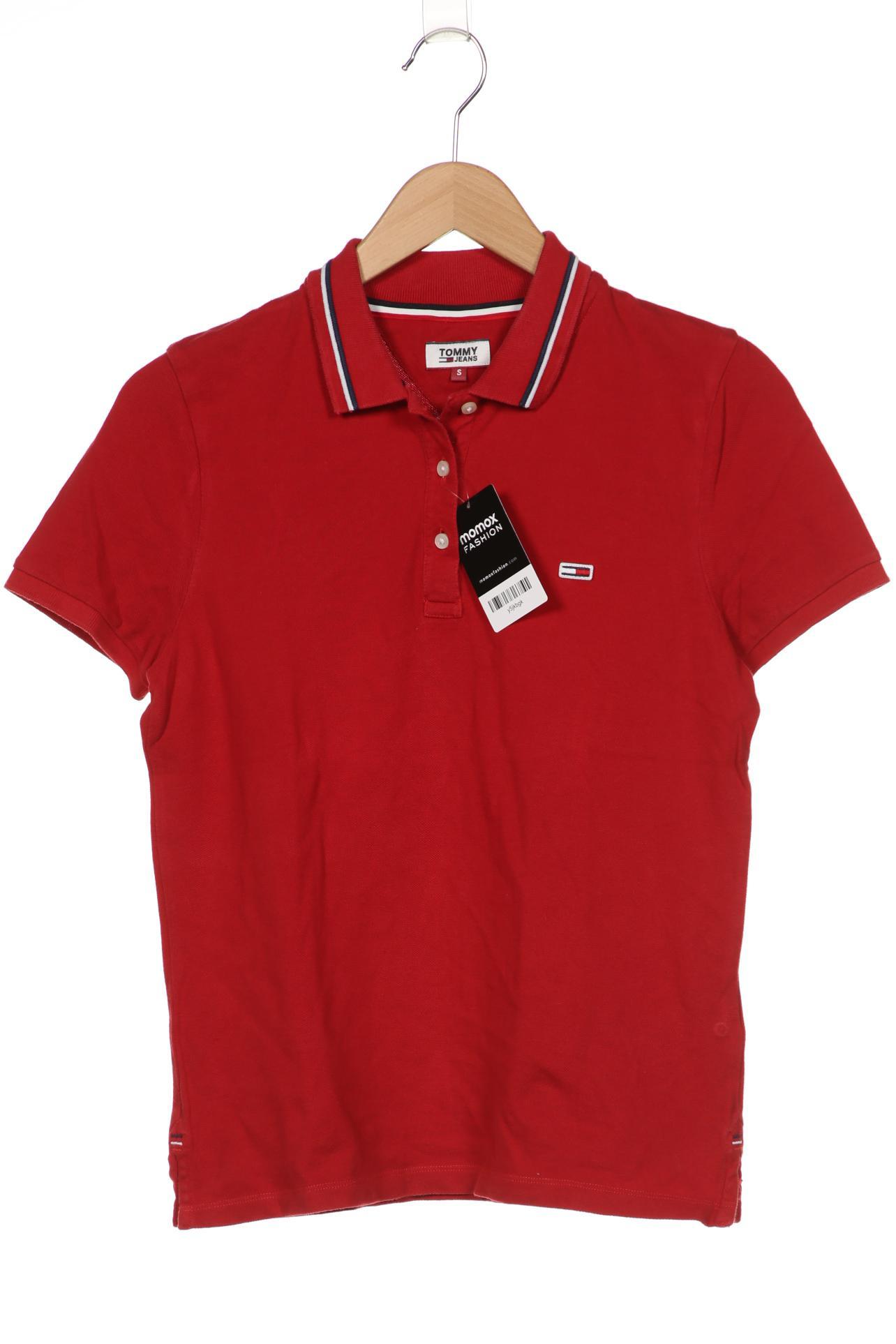 

Tommy Jeans Damen Poloshirt, rot, Gr. 36