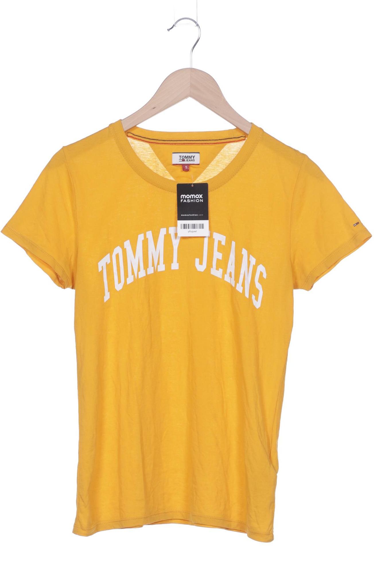 

Tommy Jeans Damen T-Shirt, gelb, Gr. 36