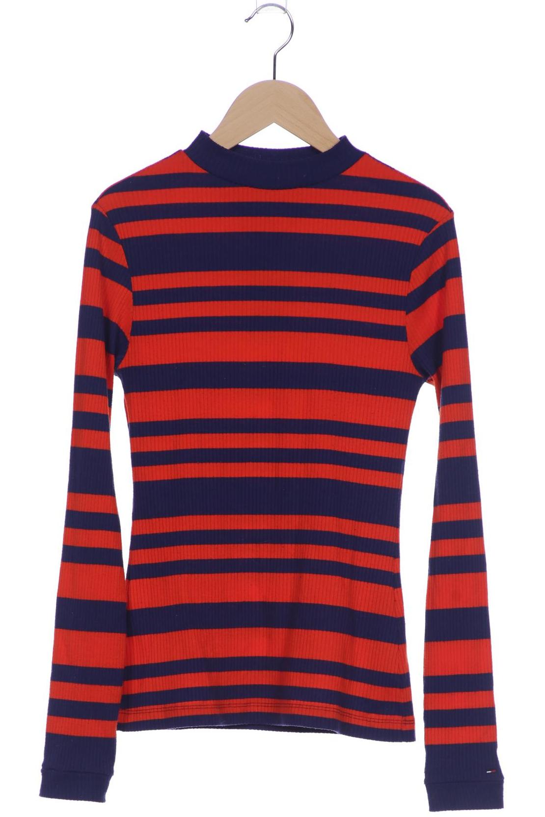 

Tommy Jeans Damen Langarmshirt, orange, Gr. 36