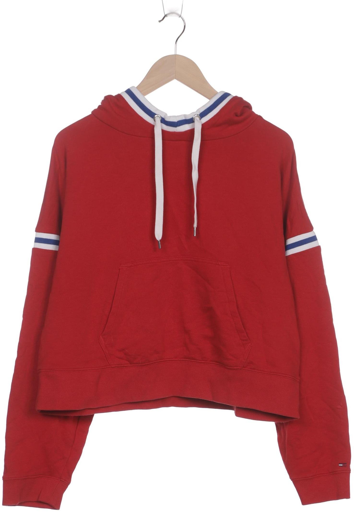 

Tommy Jeans Damen Kapuzenpullover, rot, Gr. 38