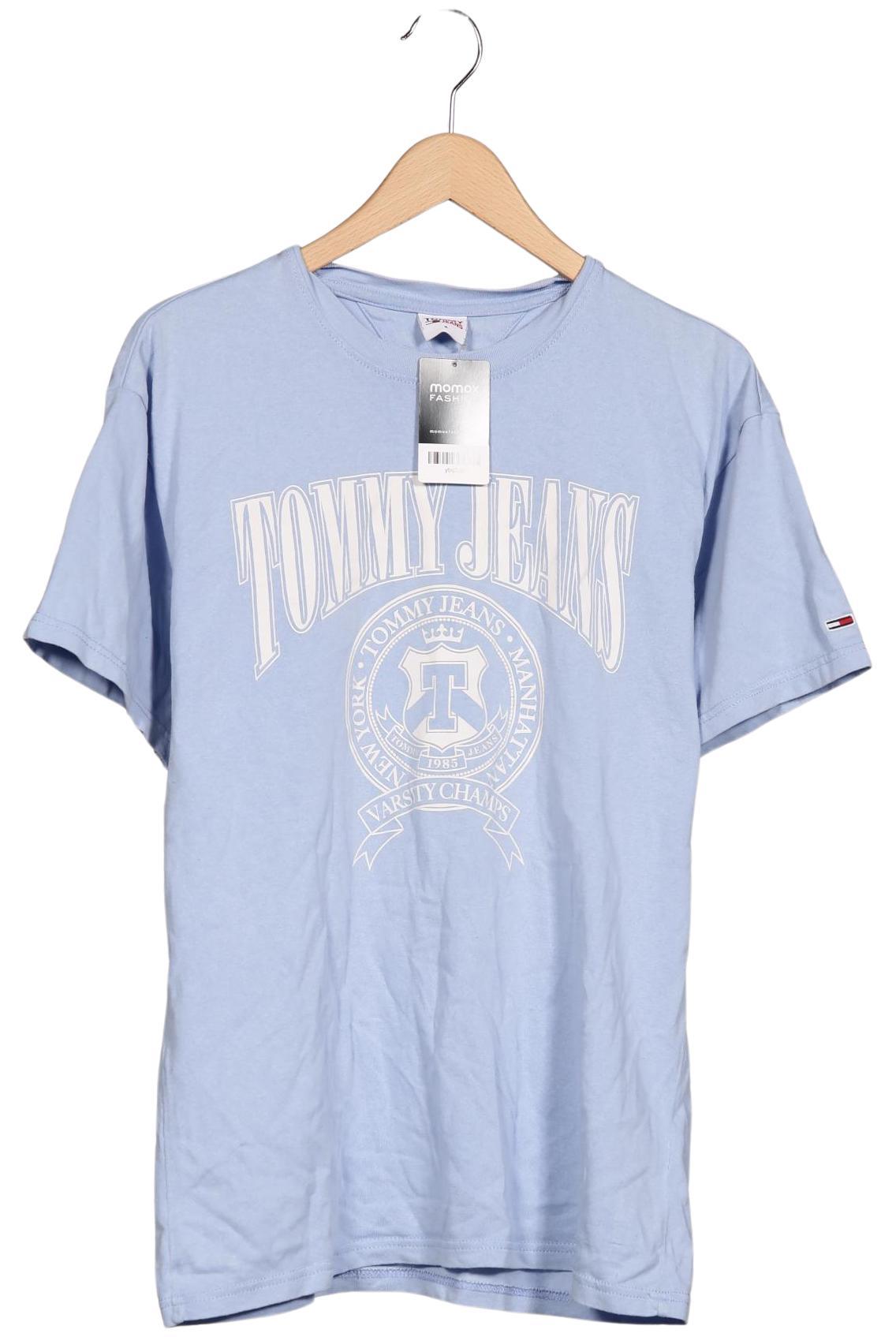 

Tommy Jeans Damen T-Shirt, hellblau, Gr. 36