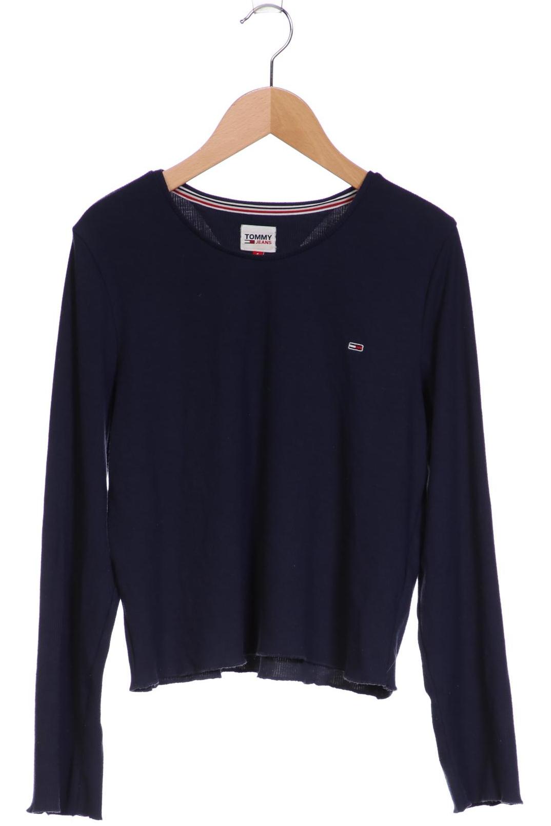 

Tommy Jeans Damen Langarmshirt, marineblau, Gr. 36