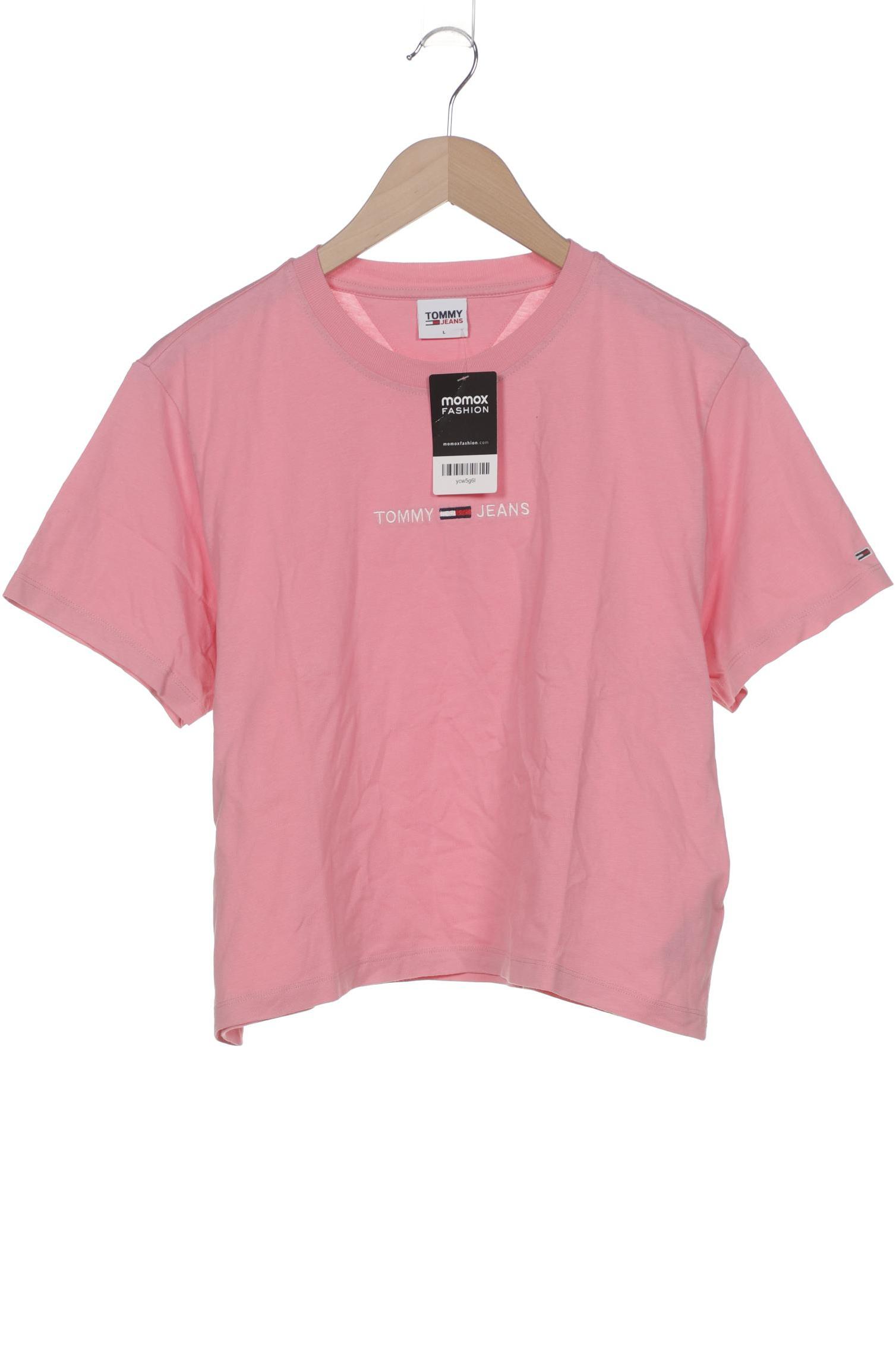 

Tommy Jeans Damen T-Shirt, pink, Gr. 42