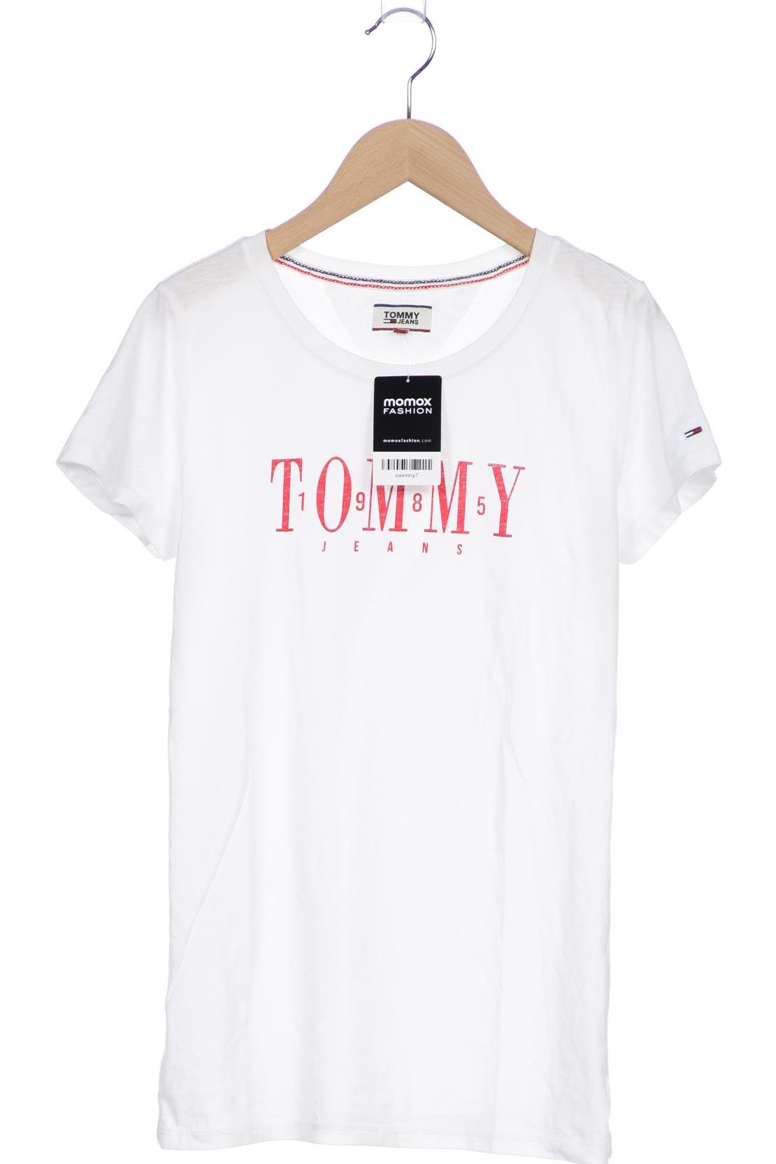 

Tommy Jeans Damen T-Shirt, weiß, Gr. 38