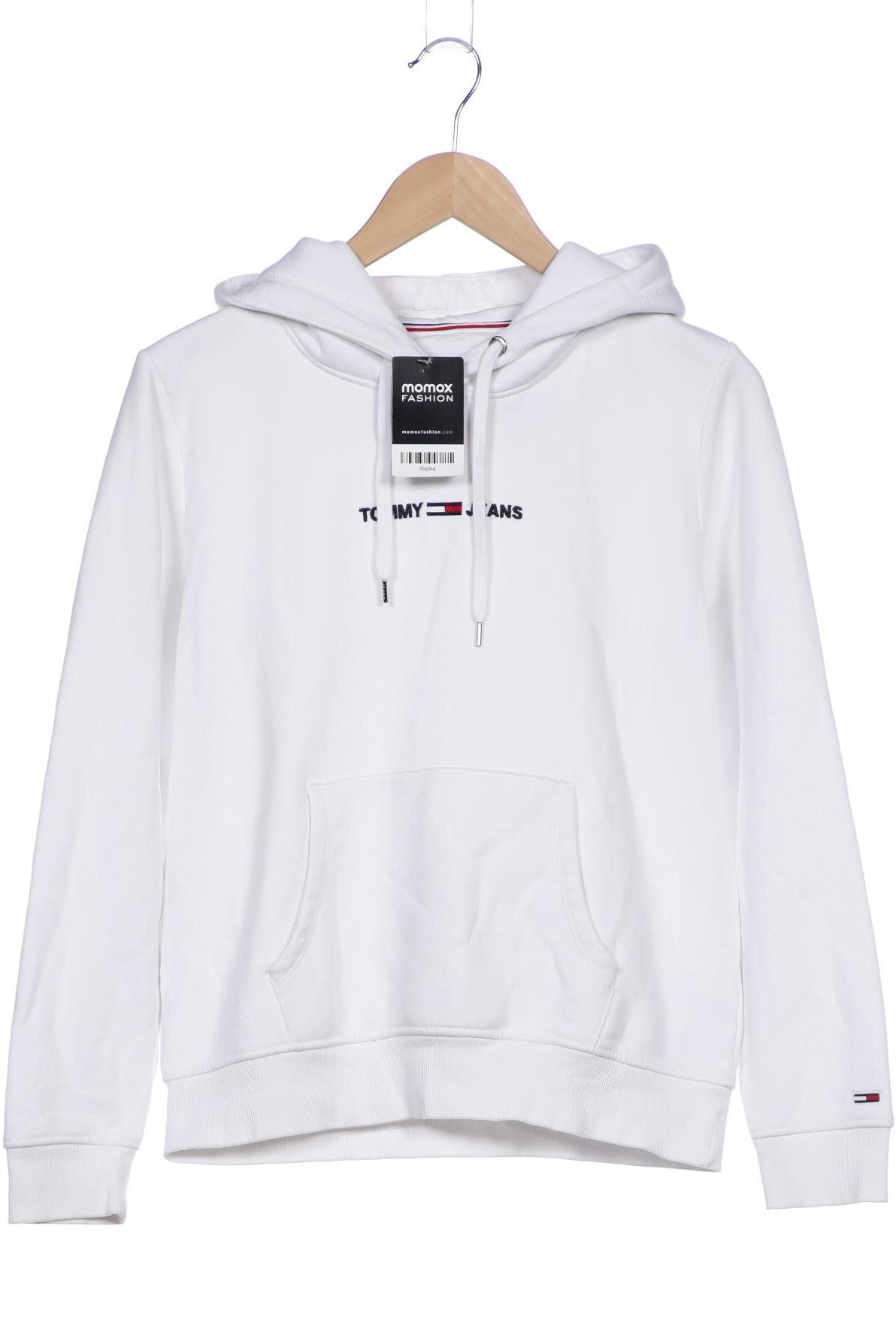 

Tommy Jeans Damen Kapuzenpullover, weiß, Gr. 38