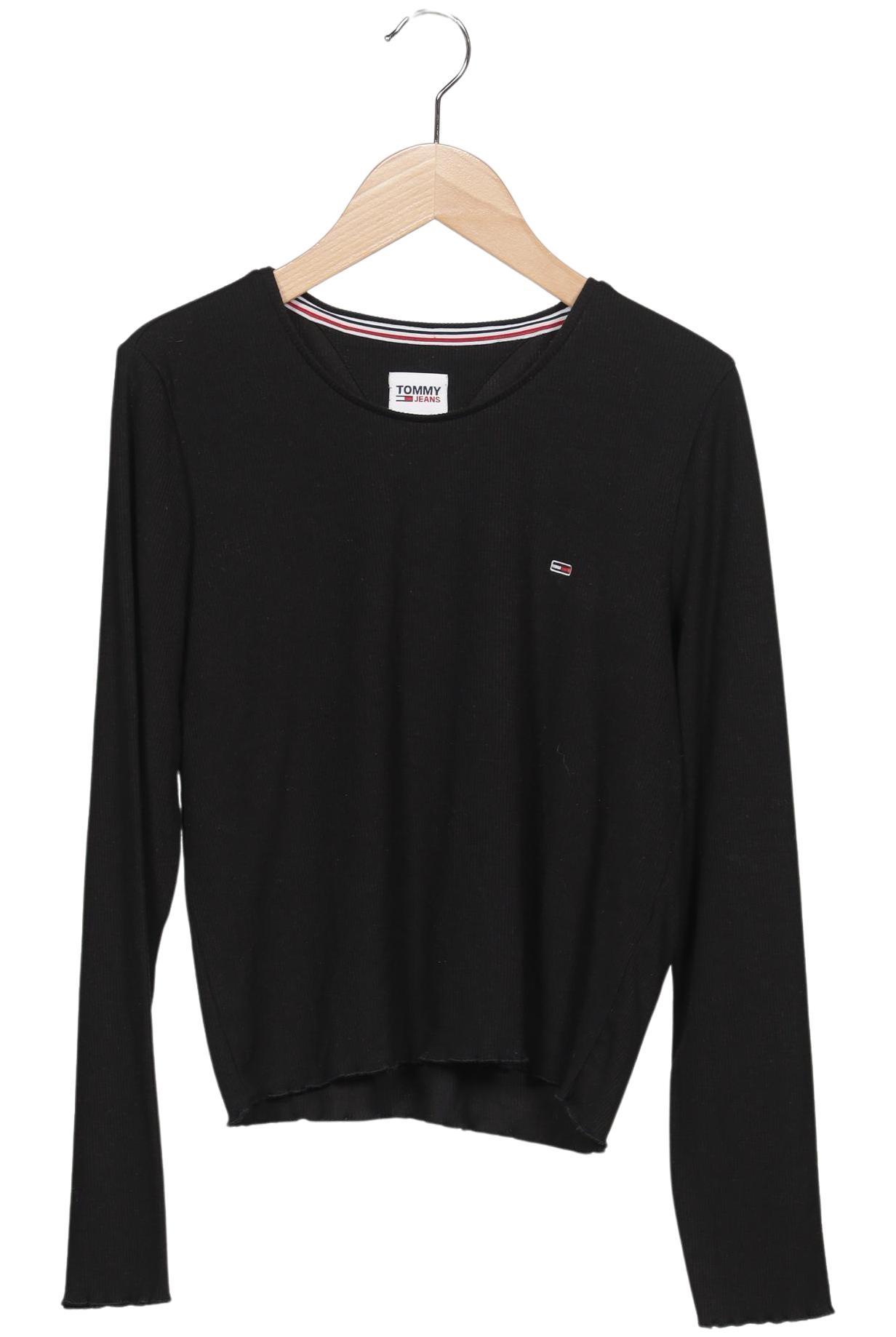 

Tommy Jeans Damen Langarmshirt, schwarz, Gr. 38
