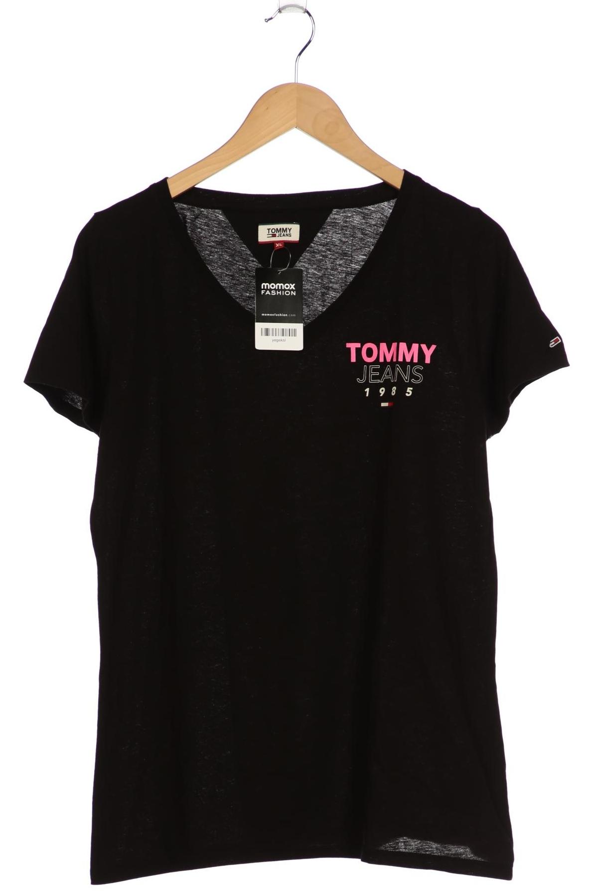 

Tommy Jeans Damen T-Shirt, schwarz, Gr. 44