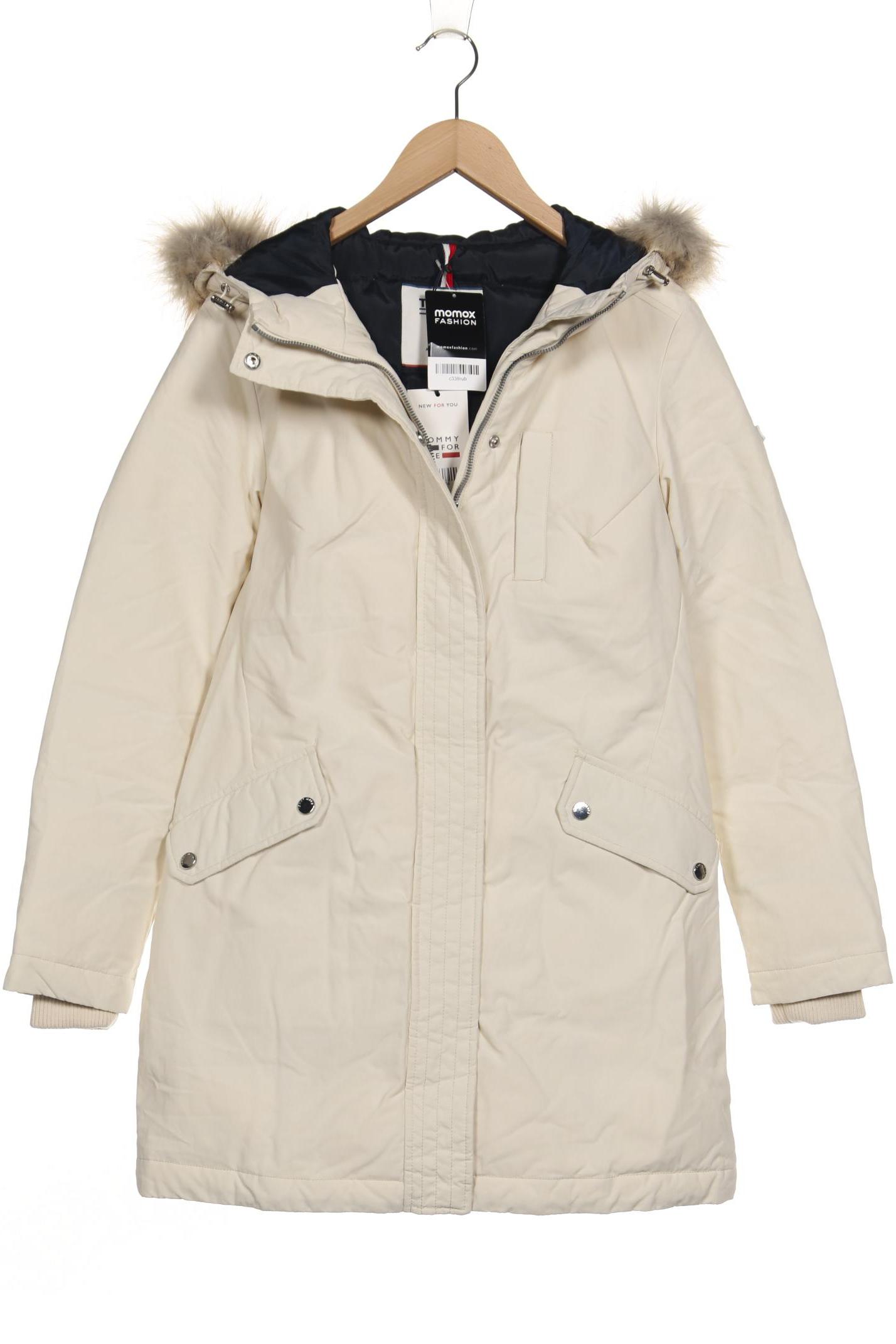 

Tommy Jeans Damen Mantel, cremeweiß, Gr. 36