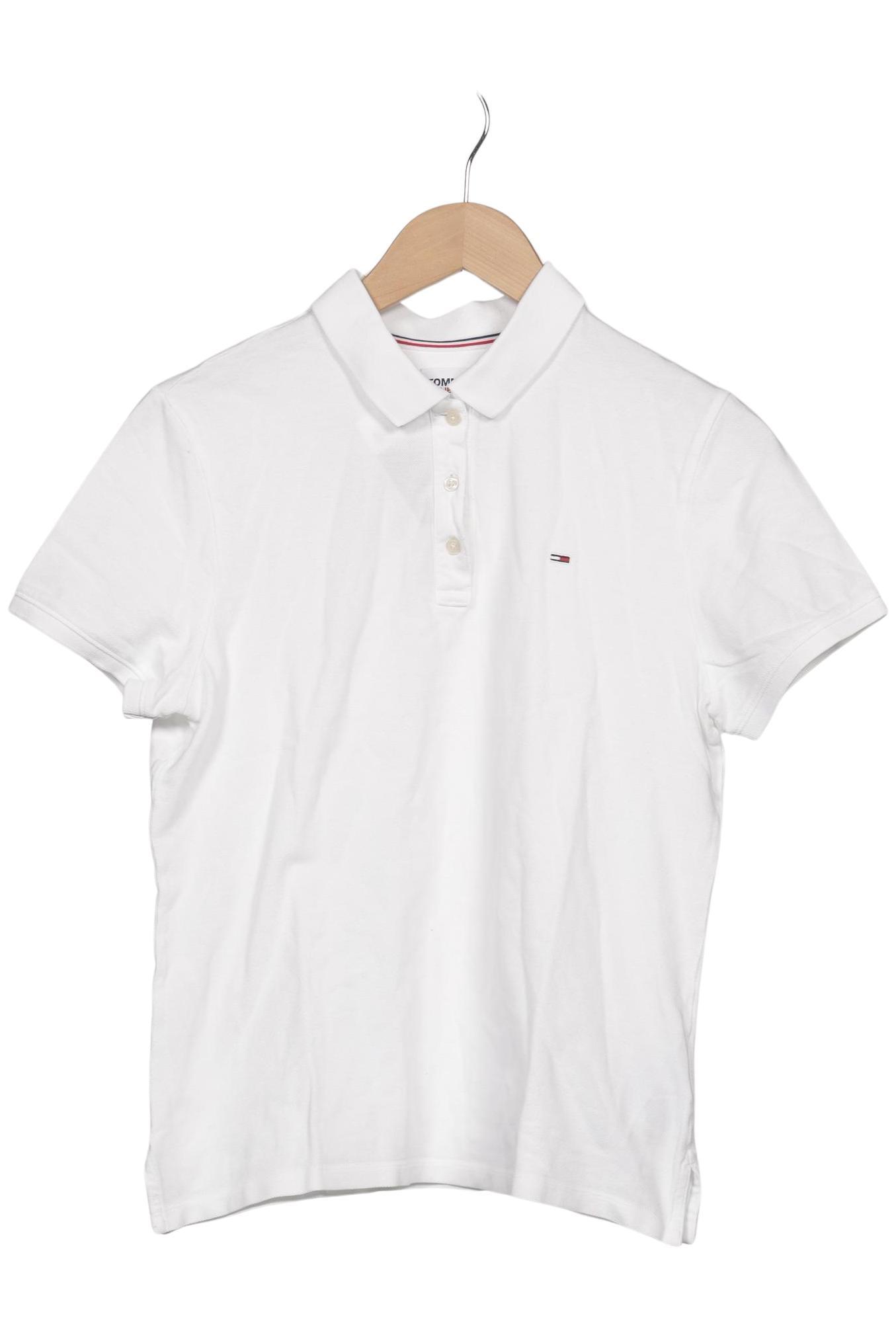 

Tommy Jeans Damen Poloshirt, weiß, Gr. 38