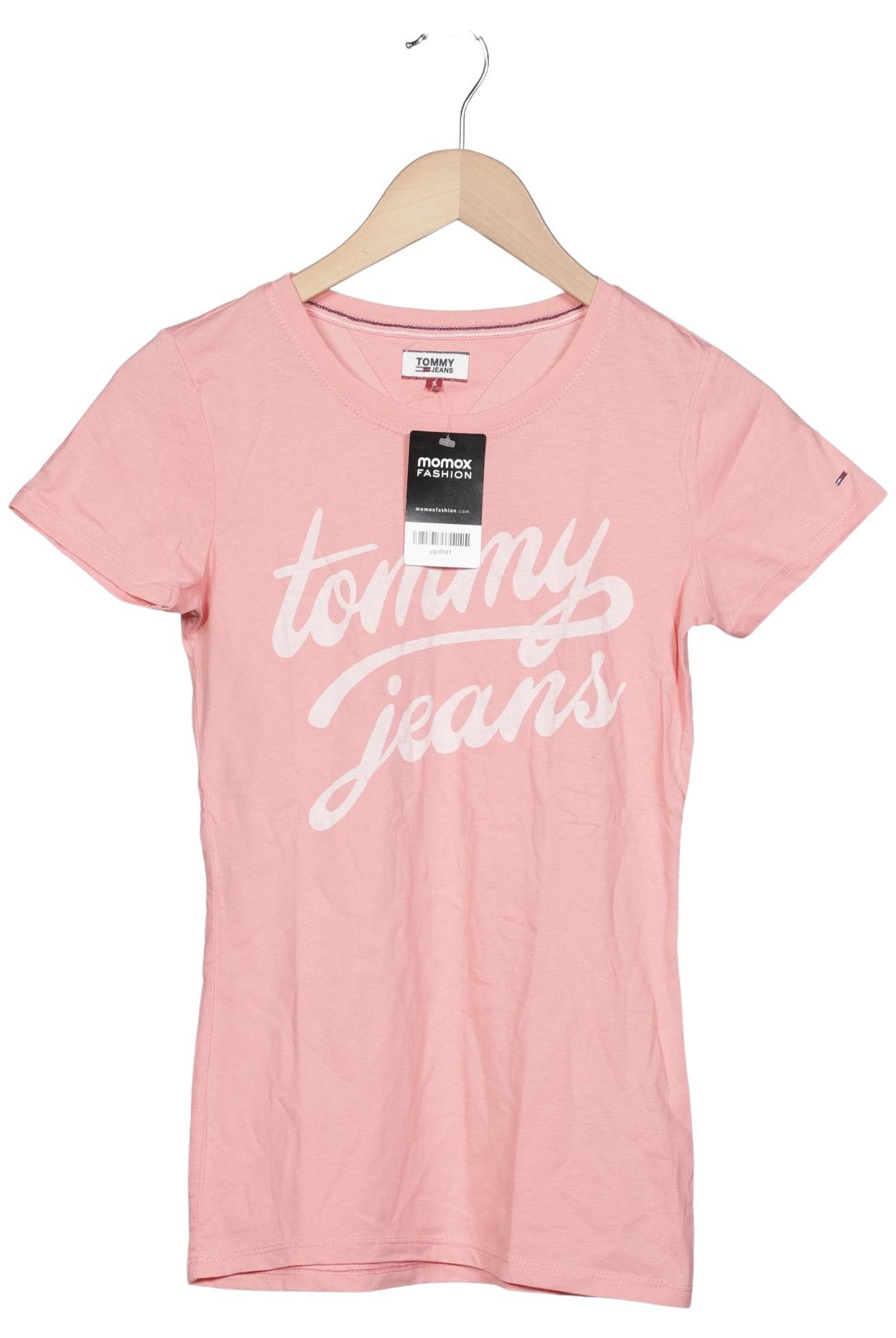 

Tommy Jeans Damen T-Shirt, pink, Gr. 36