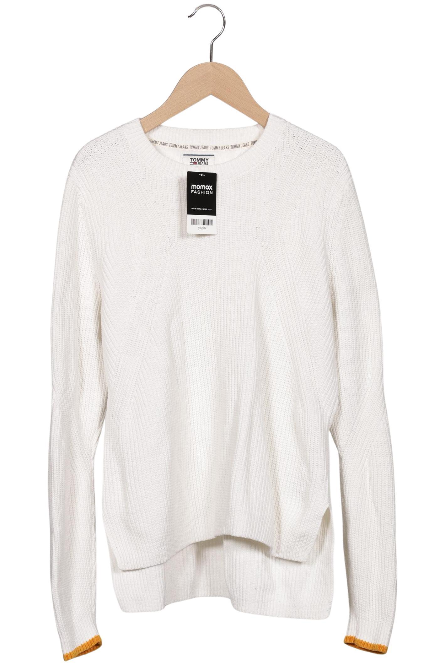 

Tommy Jeans Damen Pullover, weiß, Gr. 36