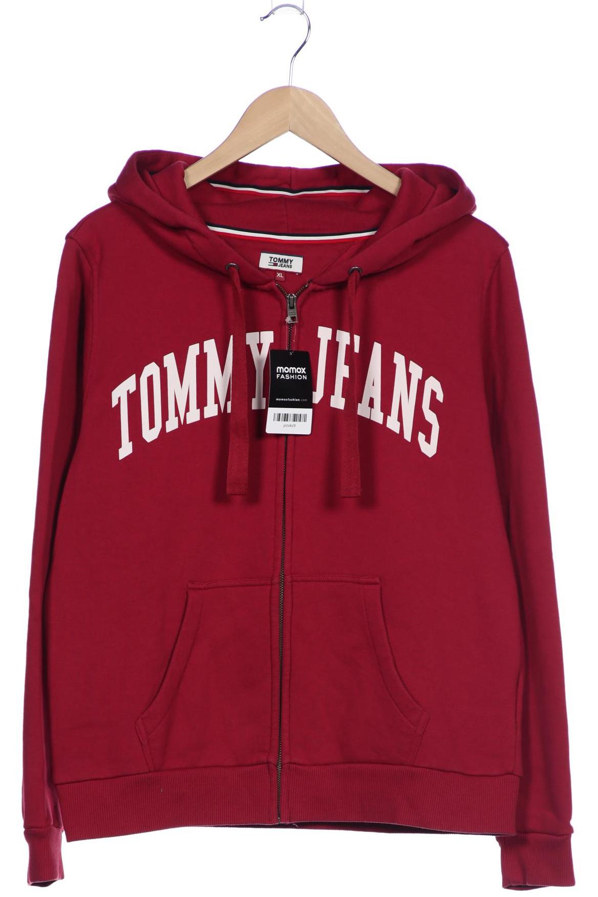 

Tommy Jeans Damen Kapuzenpullover, bordeaux, Gr. 44