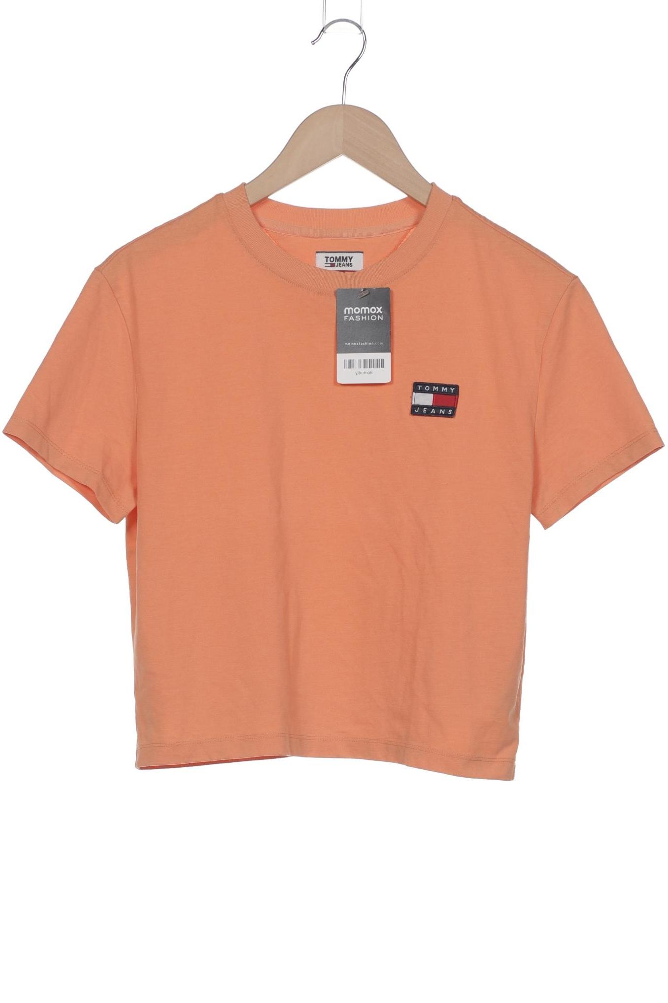 

Tommy Jeans Damen T-Shirt, orange, Gr. 34