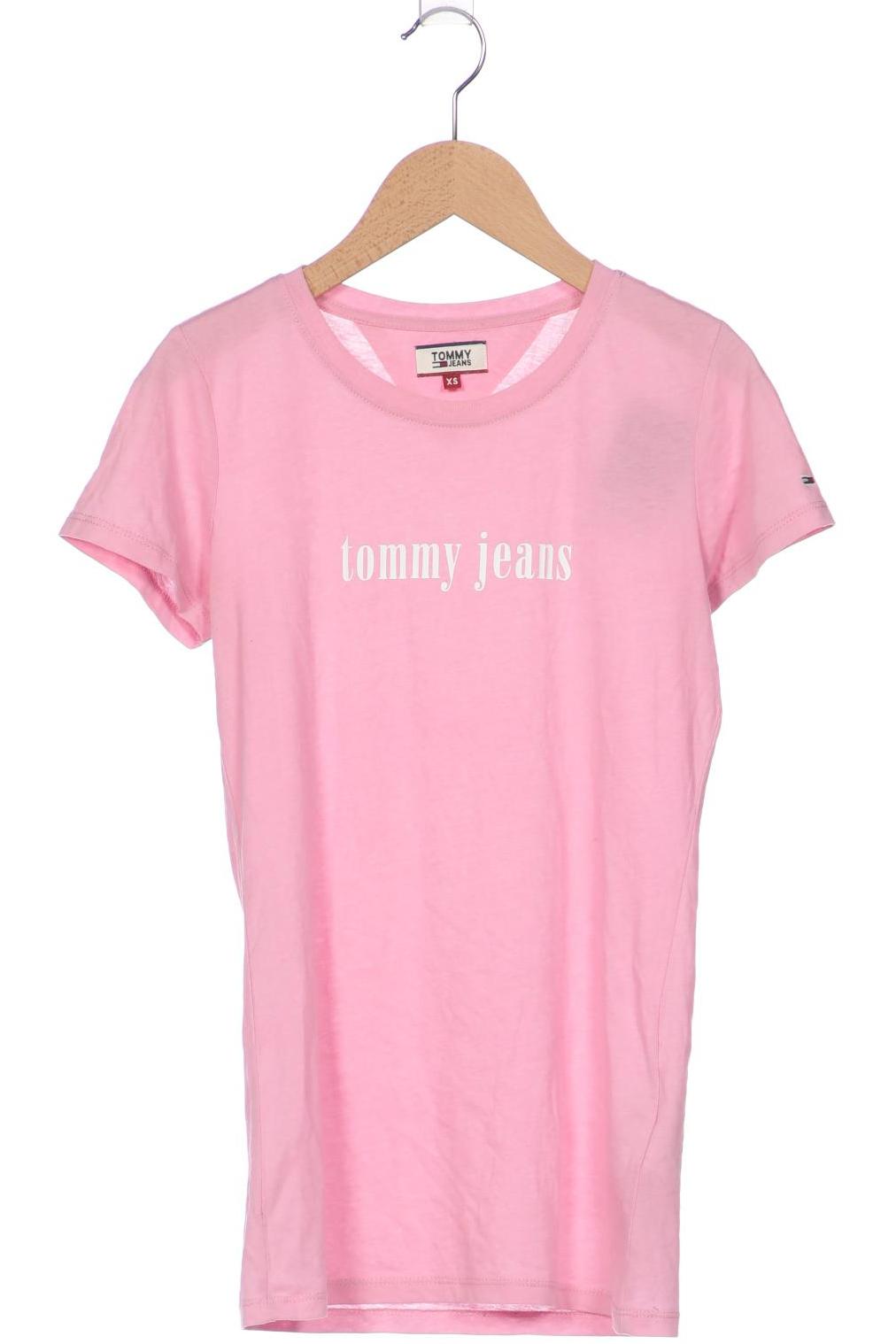 

Tommy Jeans Damen T-Shirt, pink, Gr. 34
