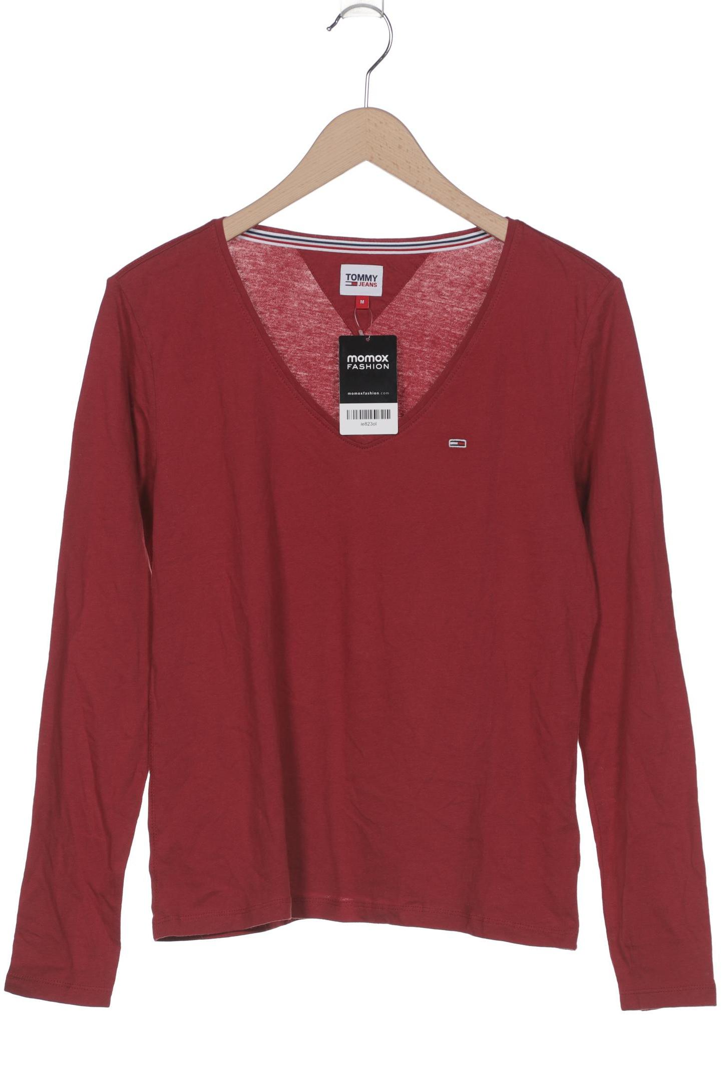 

Tommy Jeans Damen Langarmshirt, bordeaux, Gr. 38