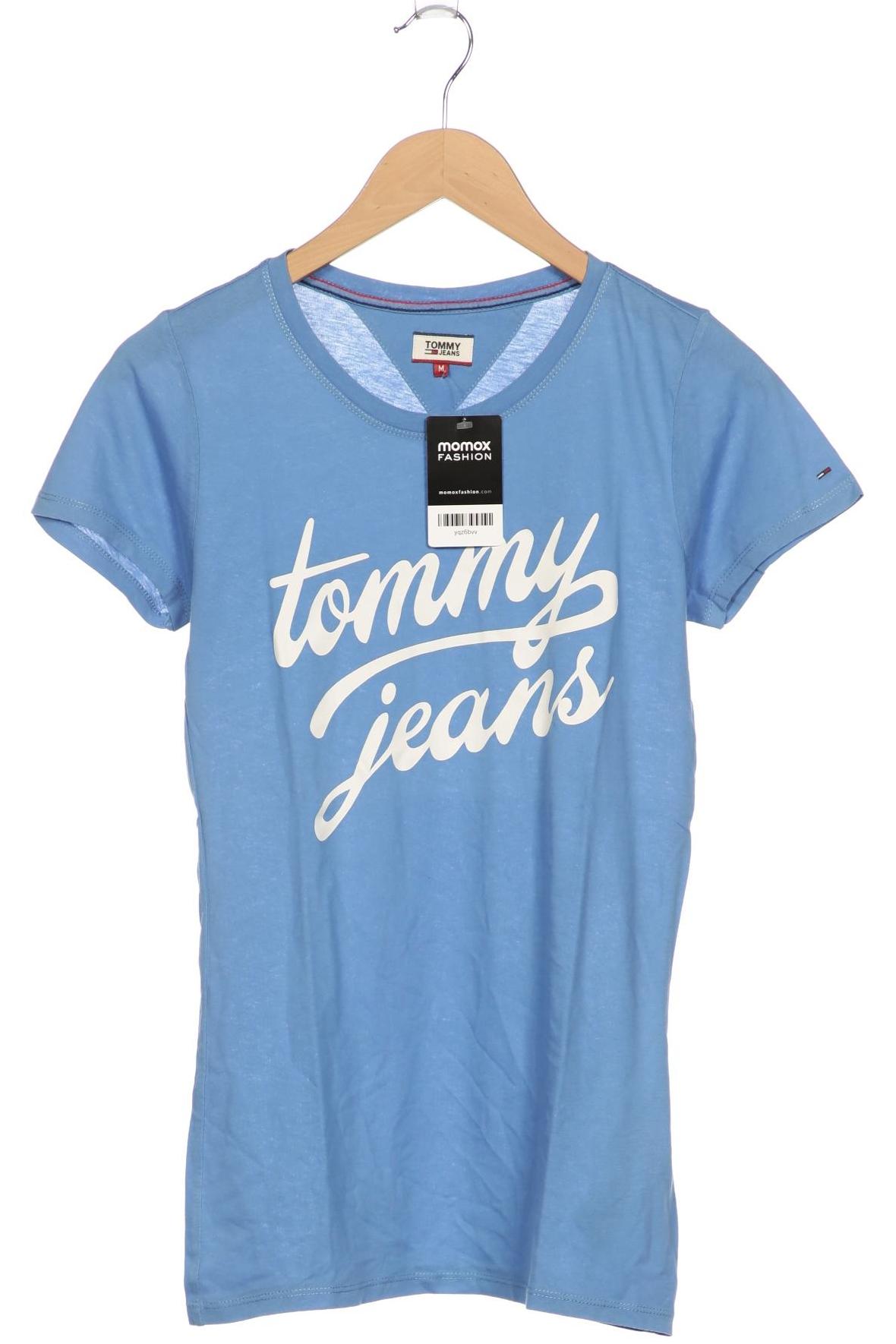 

Tommy Jeans Damen T-Shirt, blau, Gr. 38