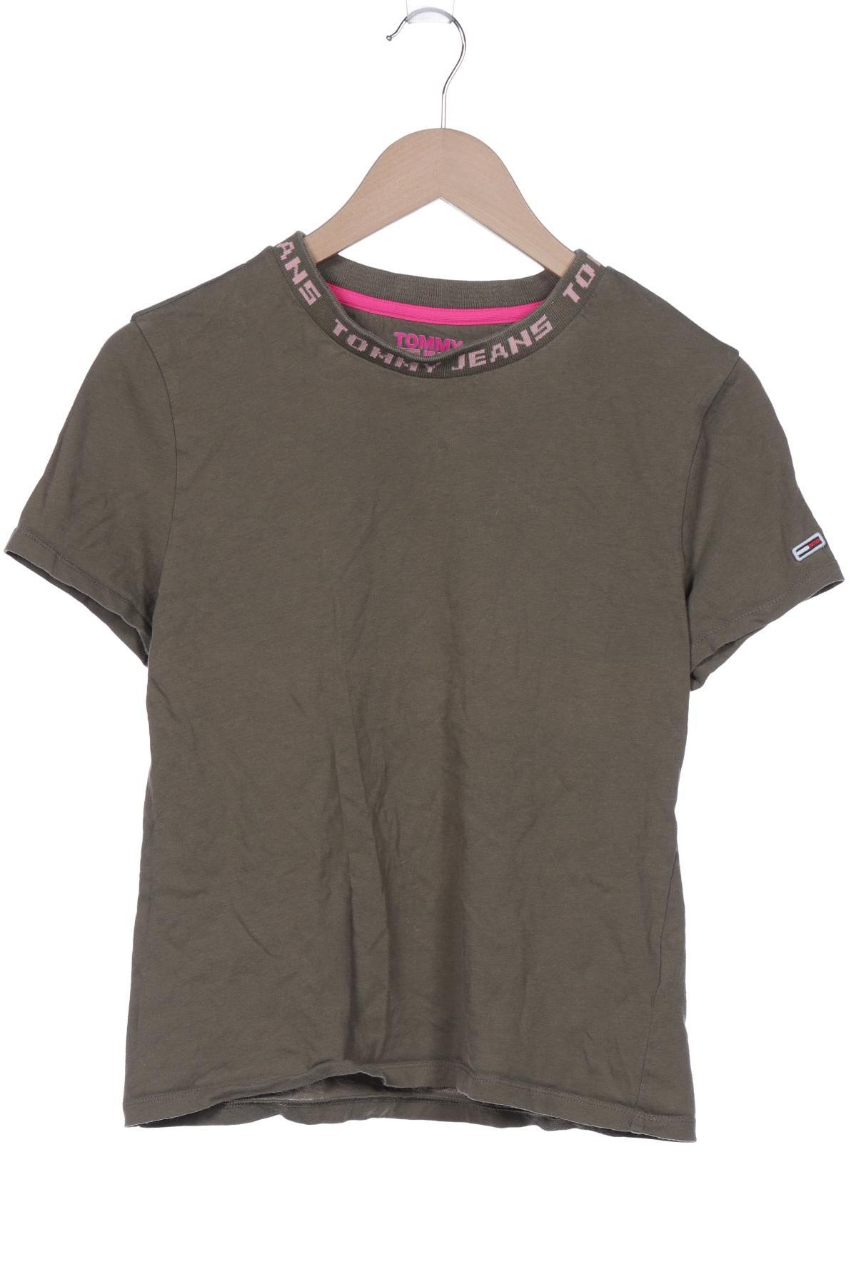 

Tommy Jeans Damen T-Shirt, grün, Gr. 38