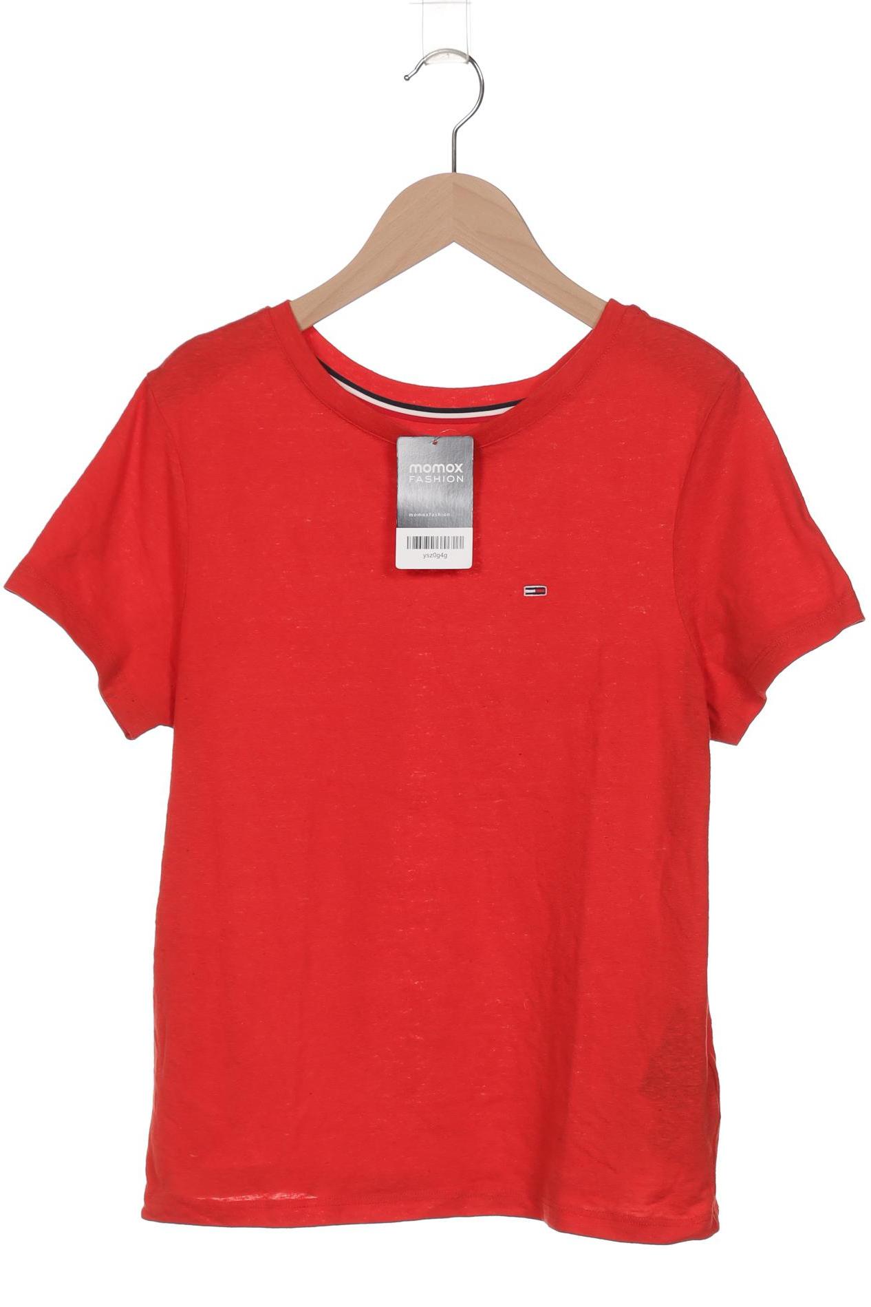 

Tommy Jeans Damen T-Shirt, orange, Gr. 36