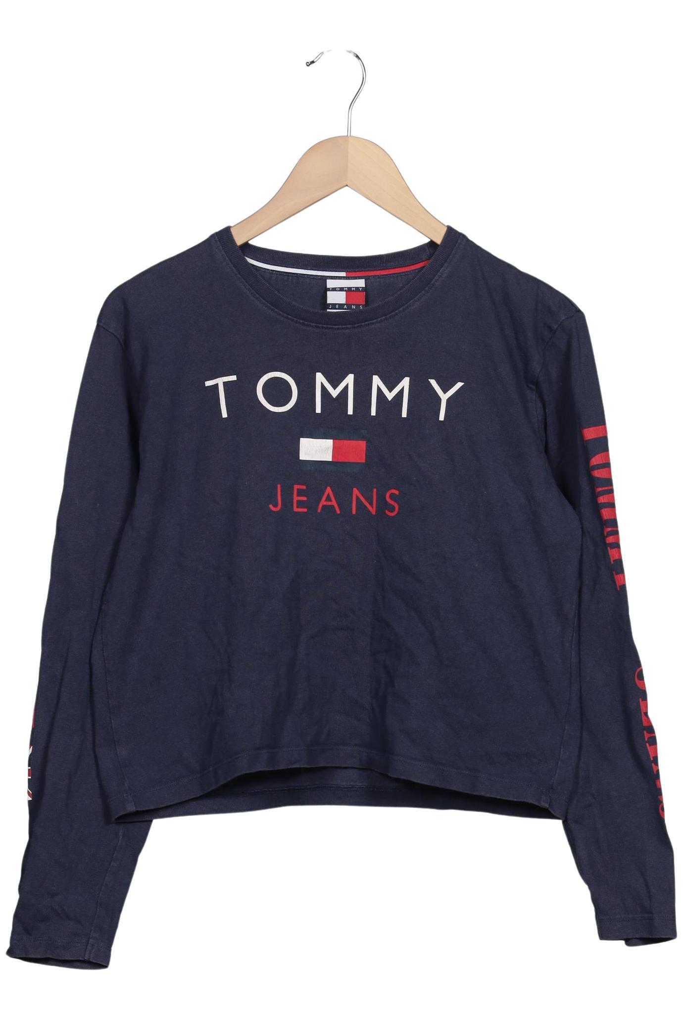

Tommy Jeans Damen Langarmshirt, marineblau, Gr. 38