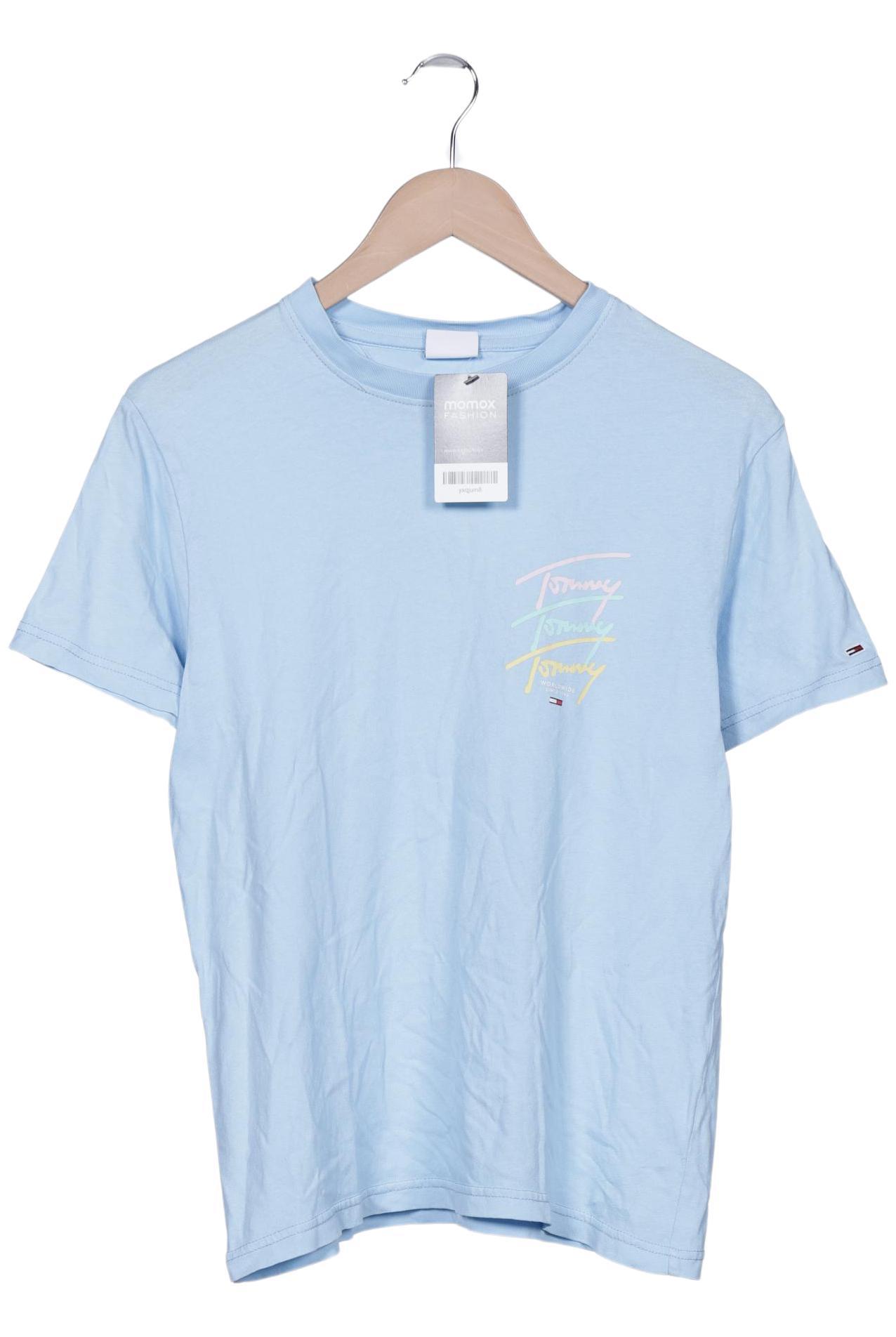 

Tommy Jeans Damen T-Shirt, hellblau, Gr. 36