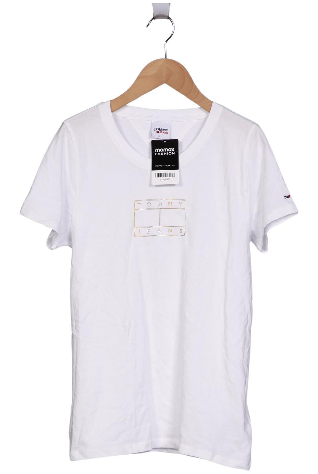 

Tommy Jeans Damen T-Shirt, weiß, Gr. 36