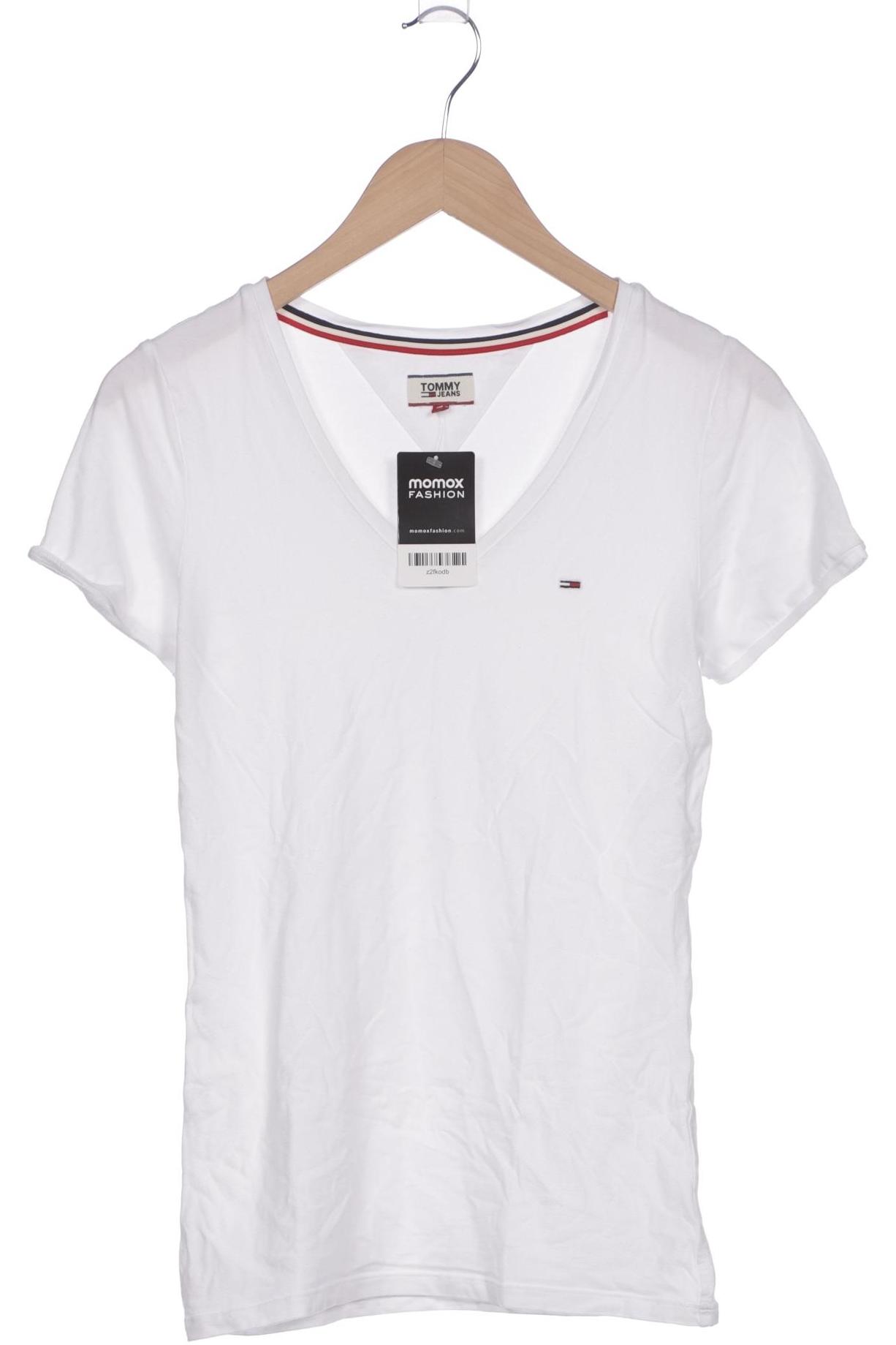 

Tommy Jeans Damen T-Shirt, weiß, Gr. 36