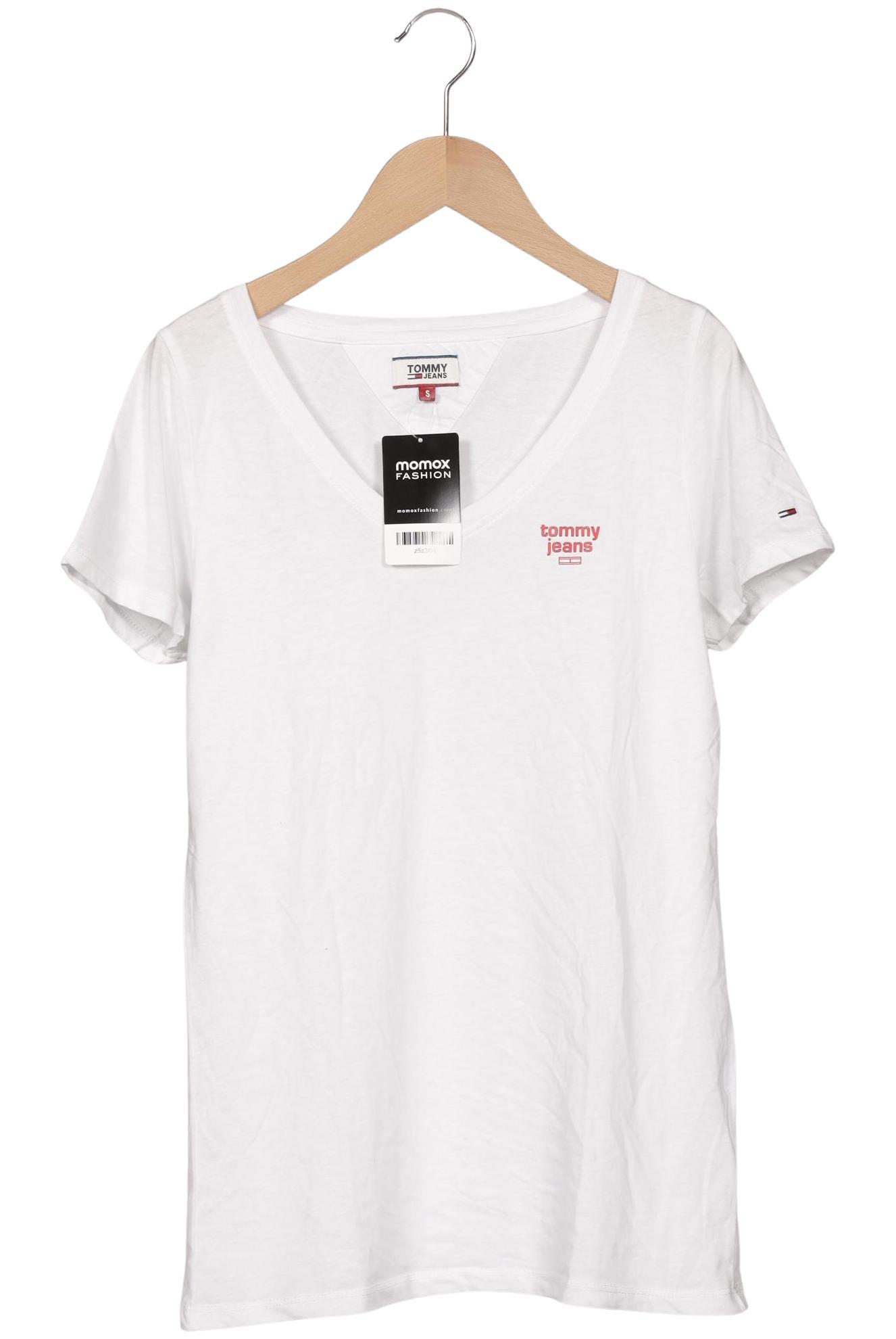 

Tommy Jeans Damen T-Shirt, weiß, Gr. 36