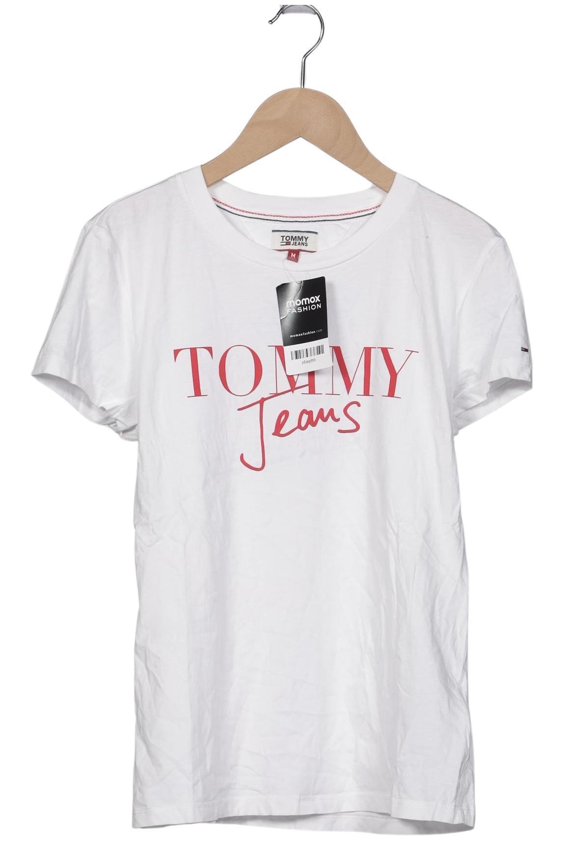 

Tommy Jeans Damen T-Shirt, weiß, Gr. 38