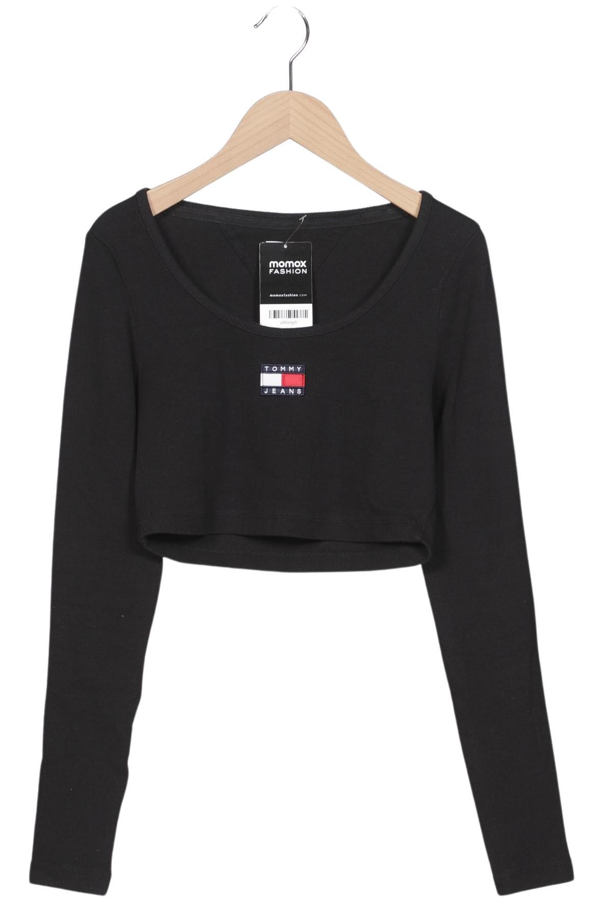 

Tommy Jeans Damen Langarmshirt, schwarz, Gr. 38