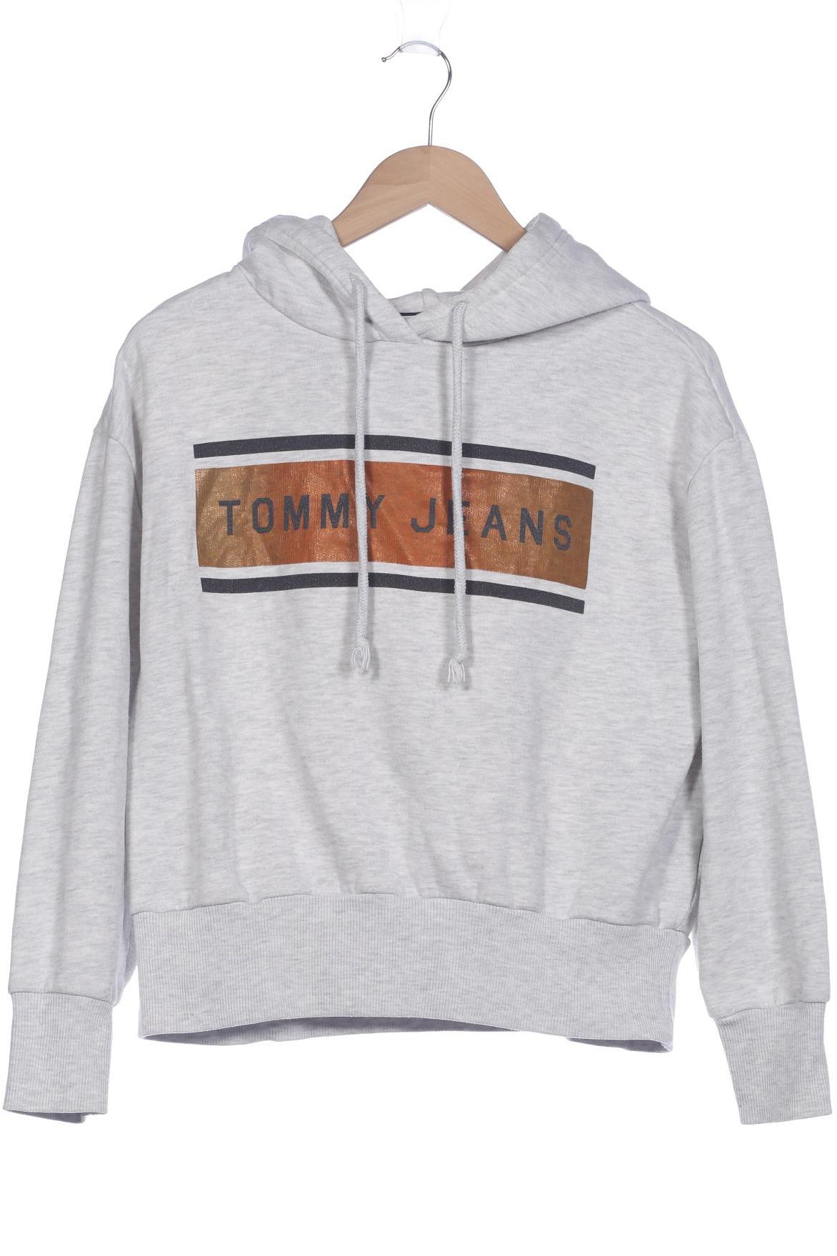 

Tommy Jeans Damen Kapuzenpullover, grau, Gr. 36